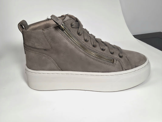 Women’s Aetrex Gianna Taupe High Top Sneaker