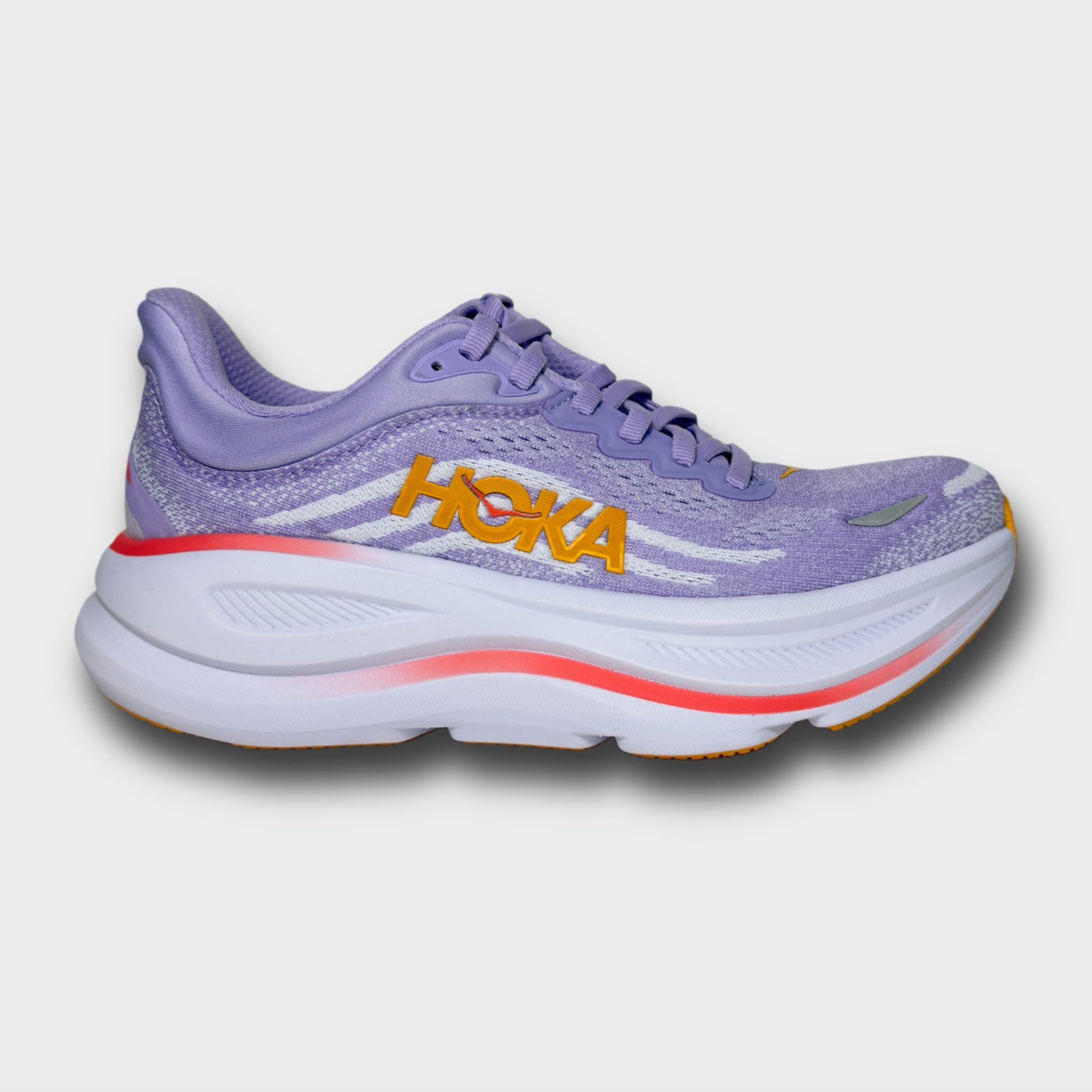 Women's HOKA Bondi 9 Athletic Shoe - Aster Flower / Starlight Glow