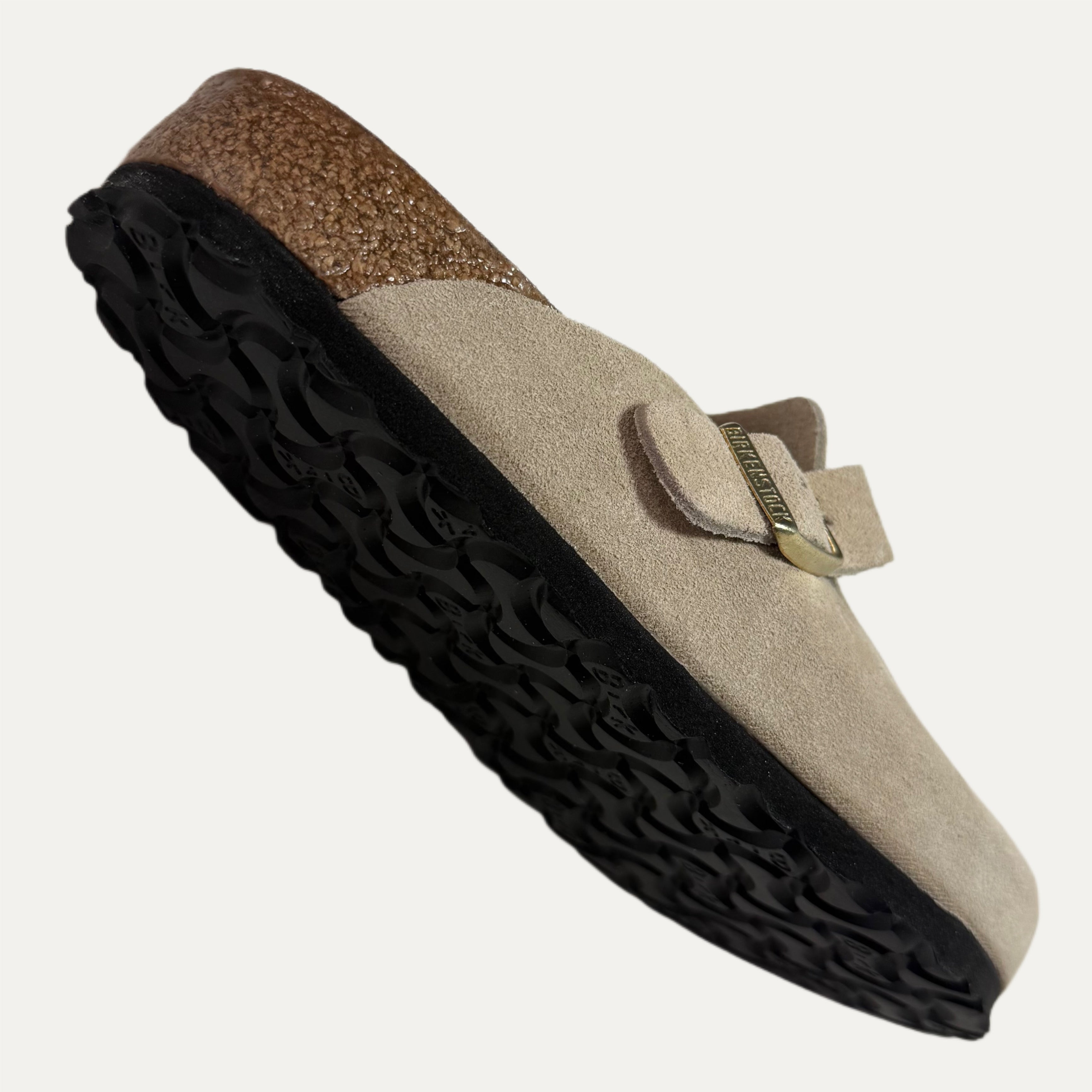 Birkenstock Boston Suede Clog - Sandcastle
