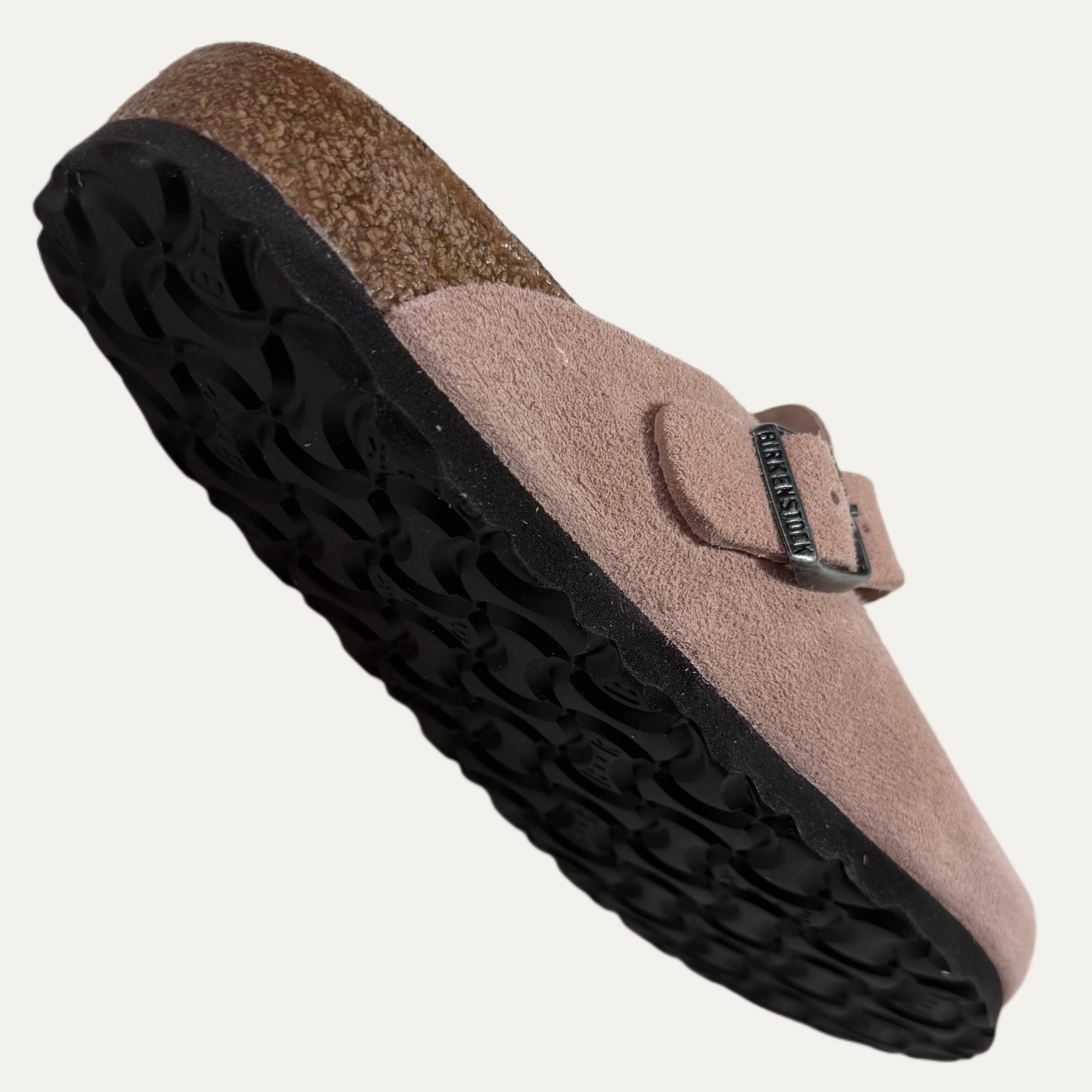 Birkenstock Boston Suede Clog - Pink Clay