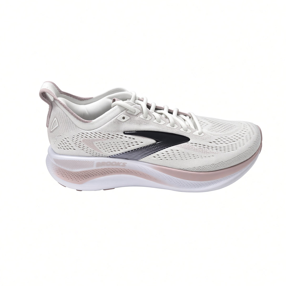 Women's Brooks Adrenaline GTS 26 Running Athletic Shoe - Blanc/Violetlce