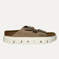 Birkenstock Papillio Arizona Chunky Suede Sandal - Warm Sand