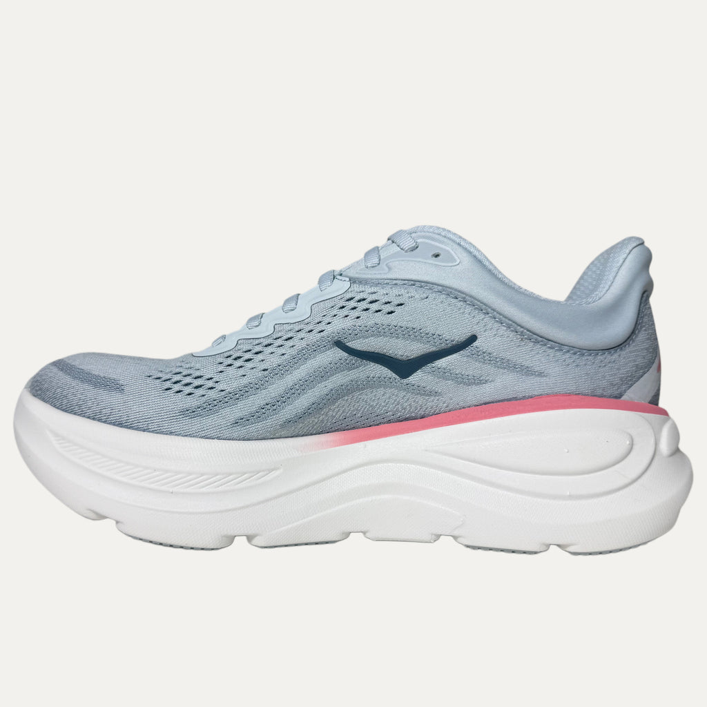 Women's HOKA Bondi 9 Athletic Shoe - Mineral Blue / Washed Blue
