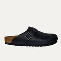 Birkenstock Boston Oiled Leather Clog - Black