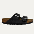 Birkenstock Arizona Slide Suede Soft Footbed Sandal - Velvet Grey