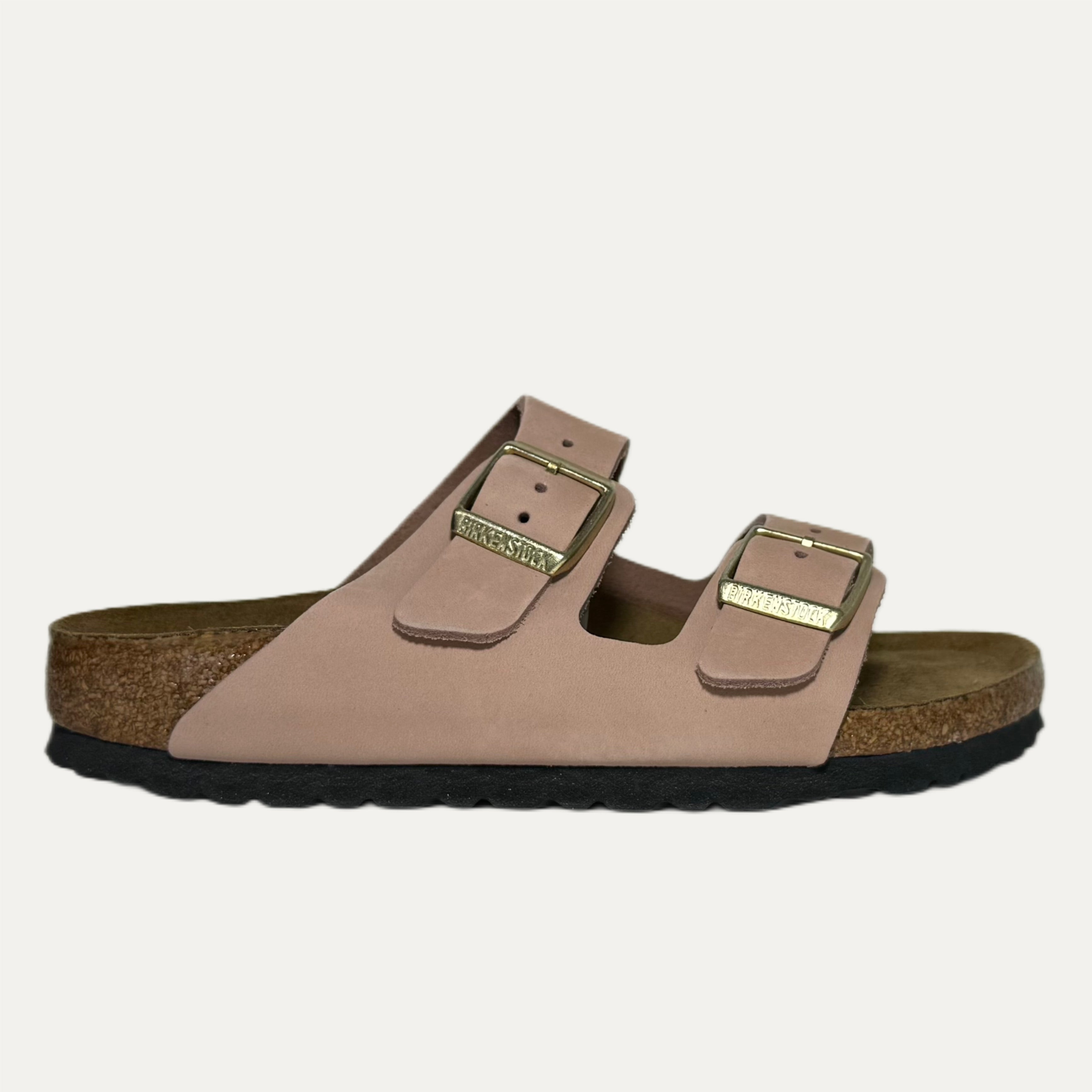 Birkenstock Arizona Soft Footbed Leather Sandal - Soft Pink
