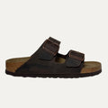 Birkenstock Arizona Slide Leather Sandal - Habana