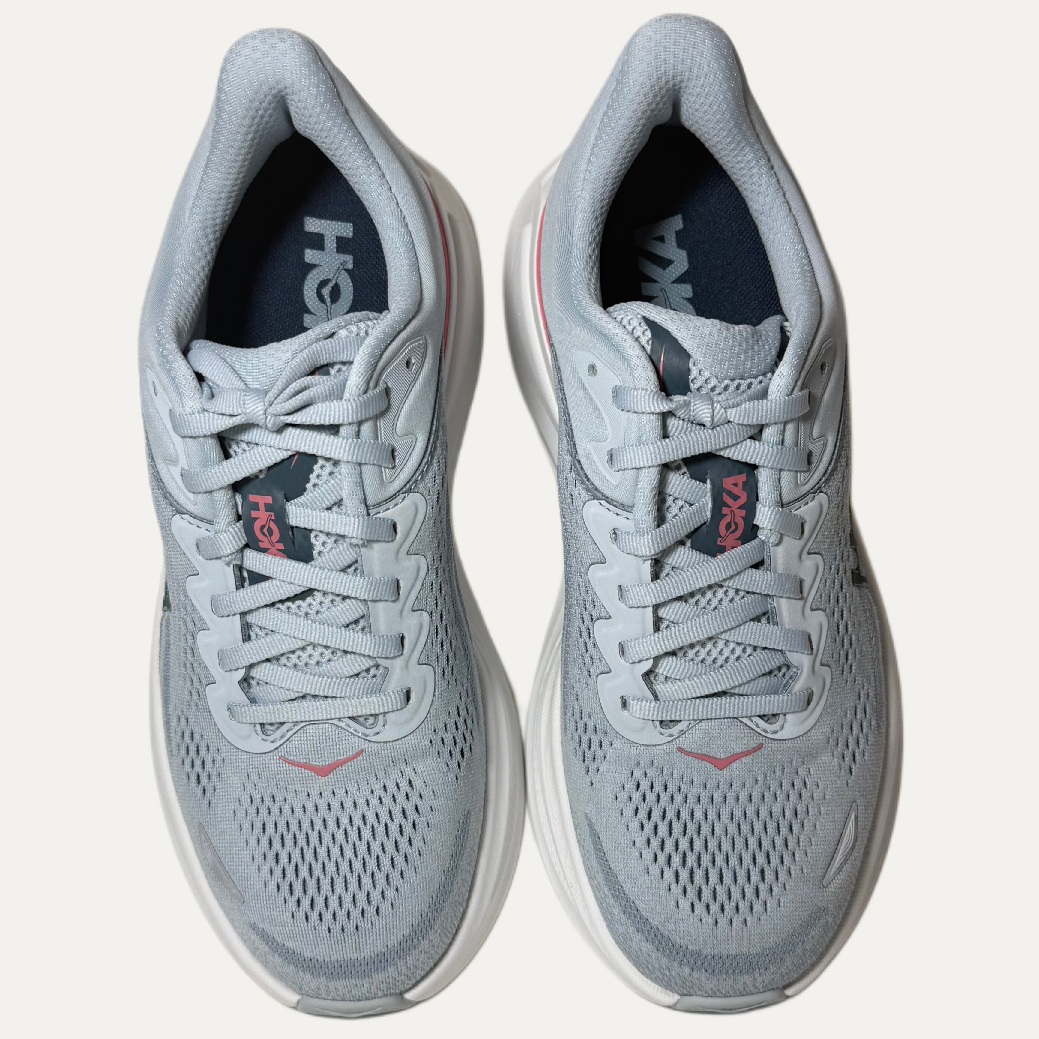 Women's HOKA Bondi 9 Athletic Shoe - Mineral Blue / Washed Blue