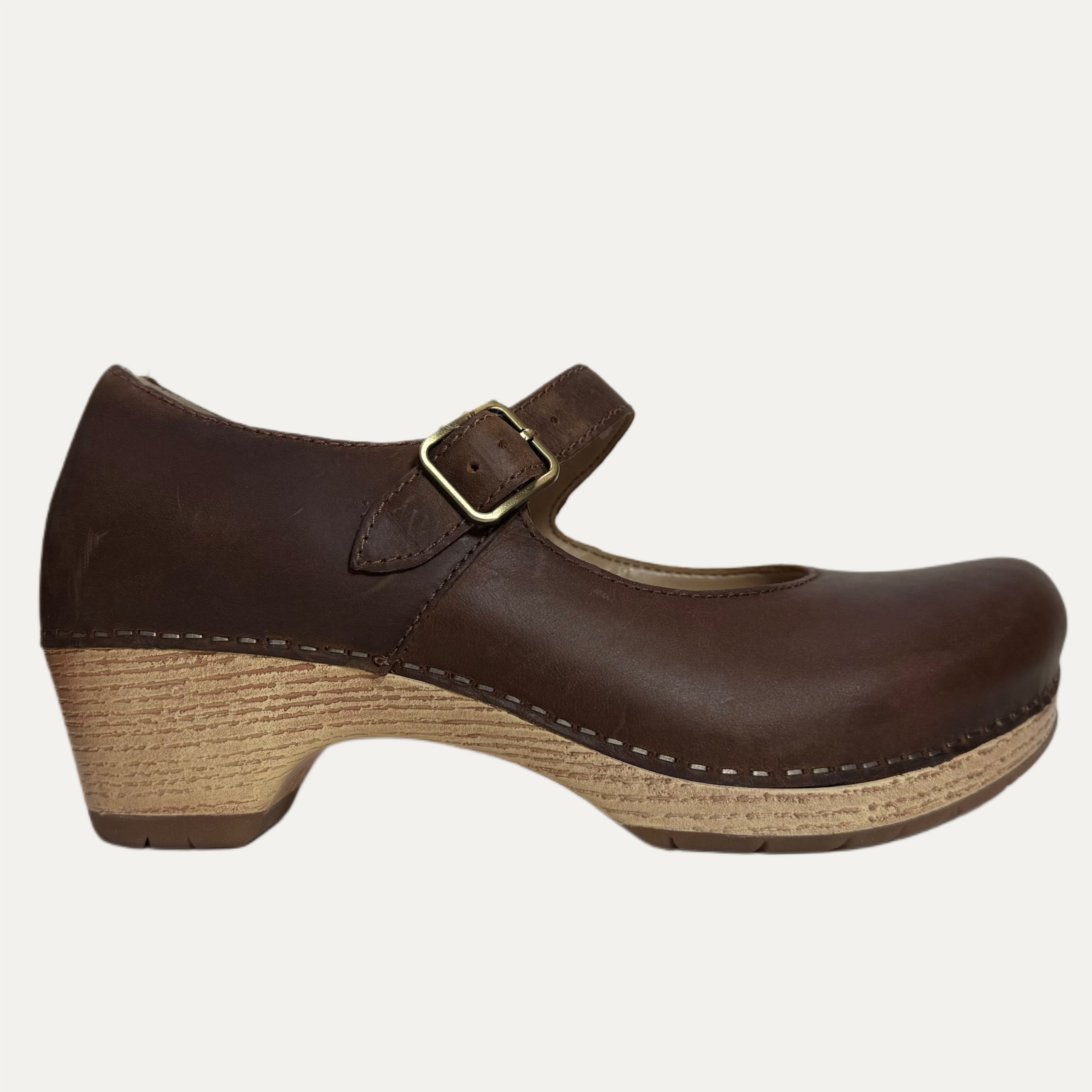 Women's Dansko Lilah Mary Jane - Tan Oiled