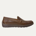 Men's Align Marcel Slip-Resistant Moc Toe Loafer - Whiskey