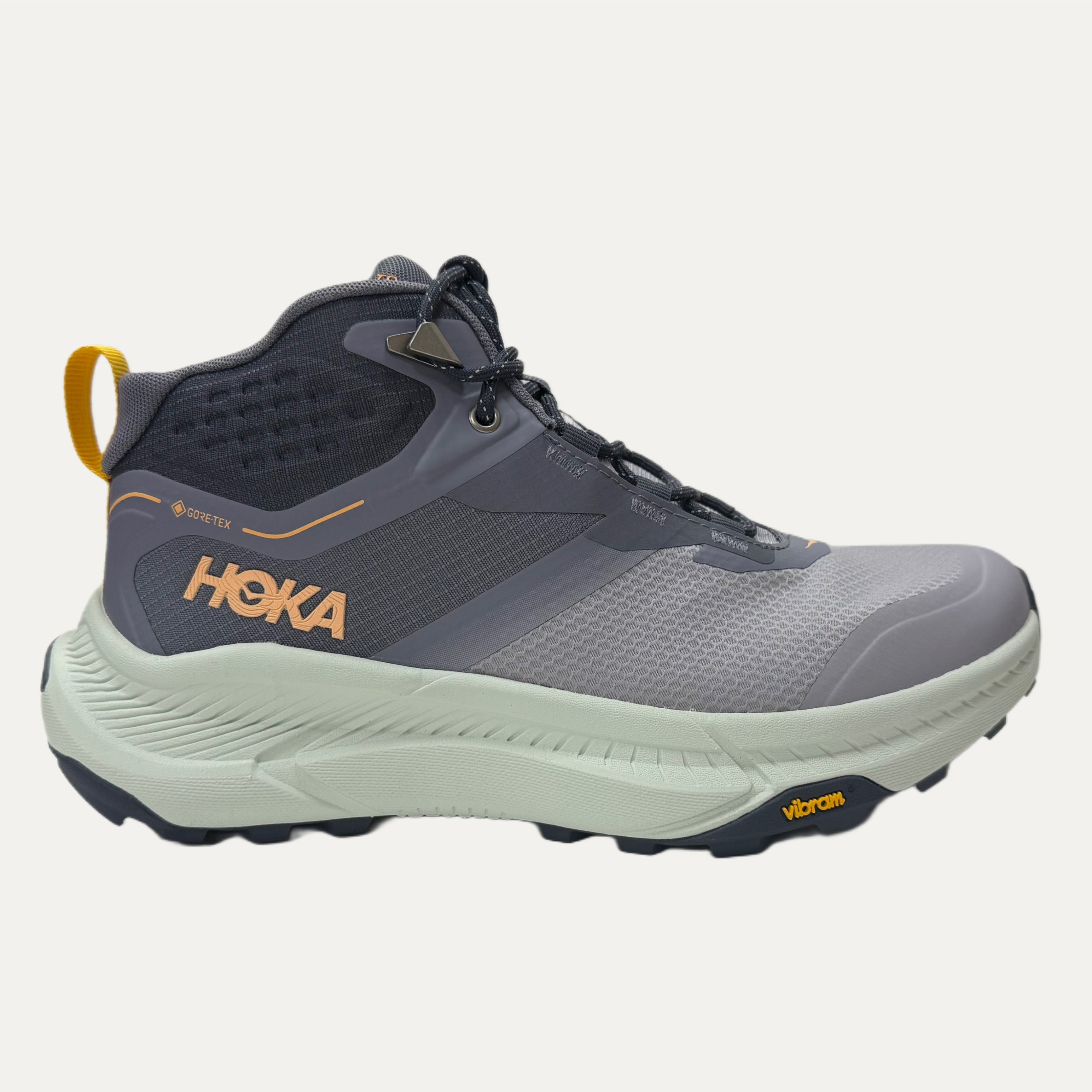 Women's HOKA Transport Hike GTX - Grey Skies / Sea Glass