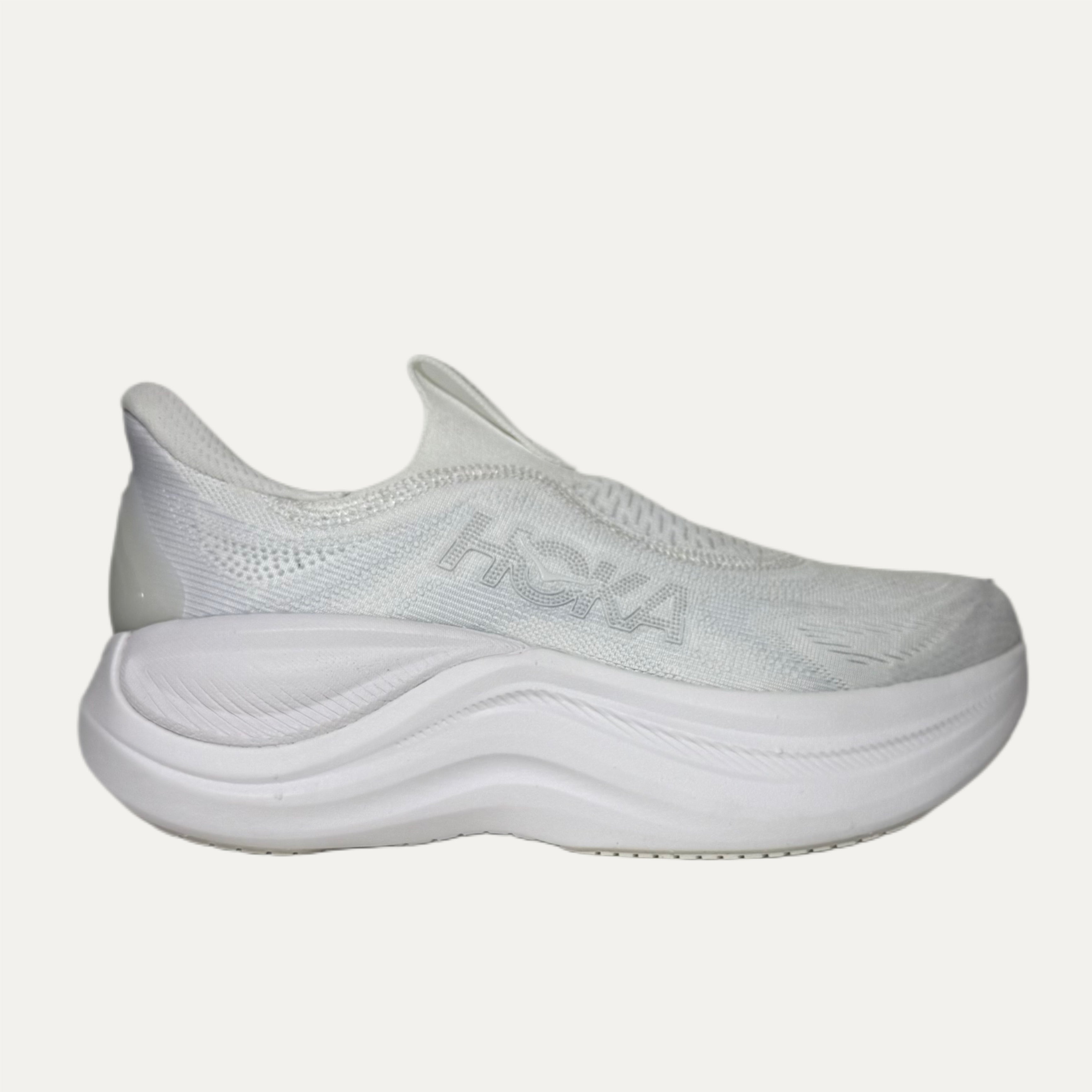 Women's HOKA Skyward Laceless Athletic Shoe - White