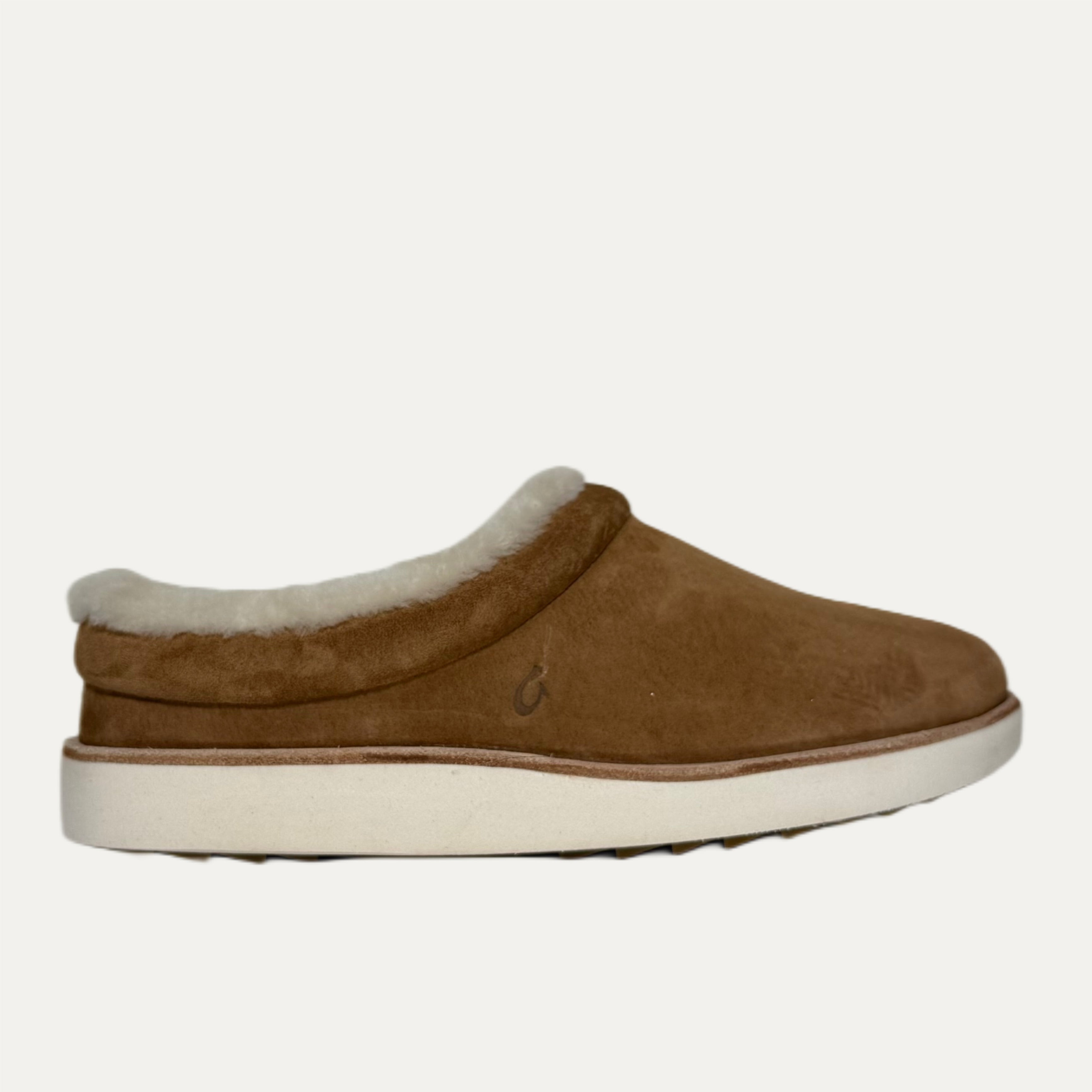 Women's Olukai Mani Slipper - Tan / Golden Sand