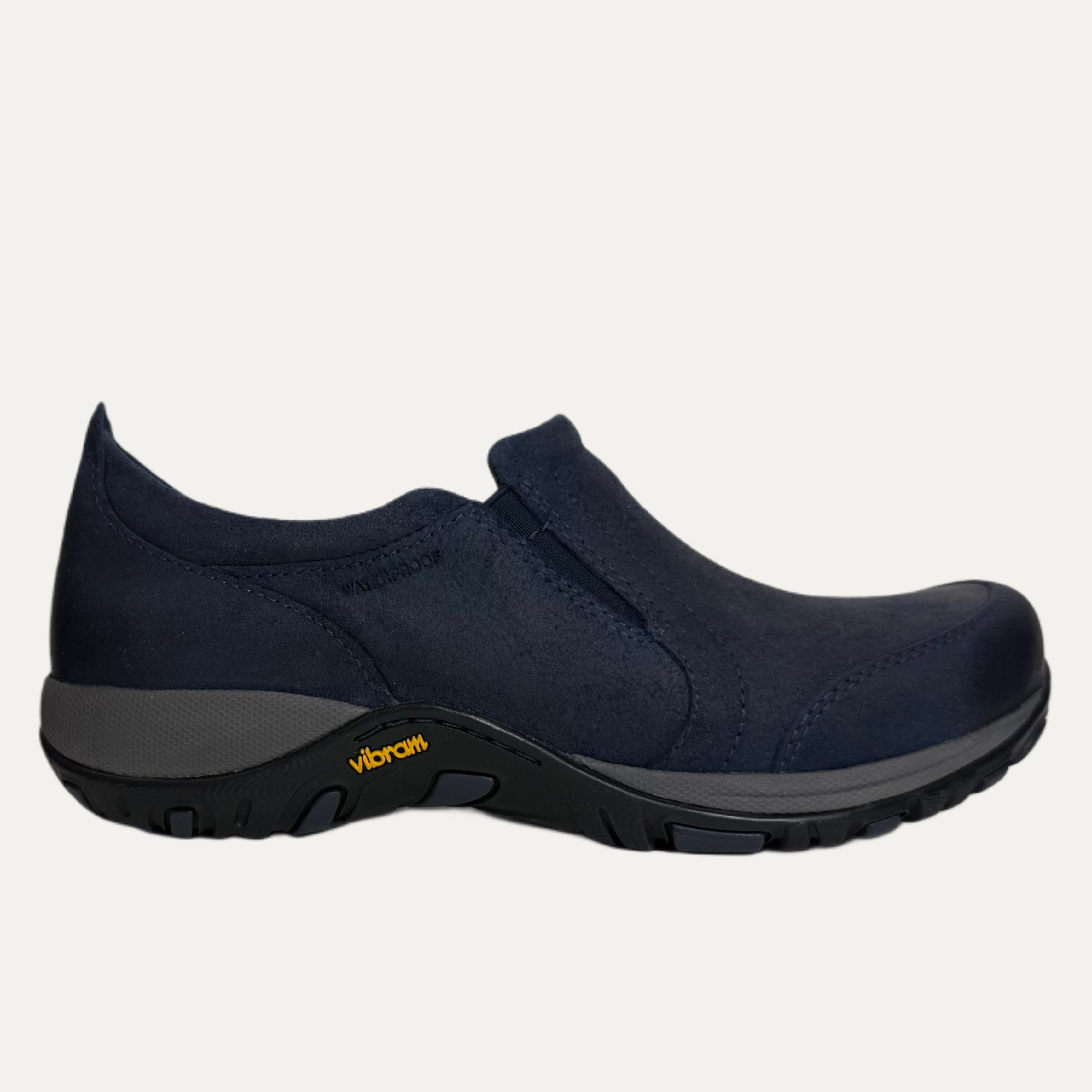Women's Dansko Pippy Slip-On Sneaker - Navy Waterproof