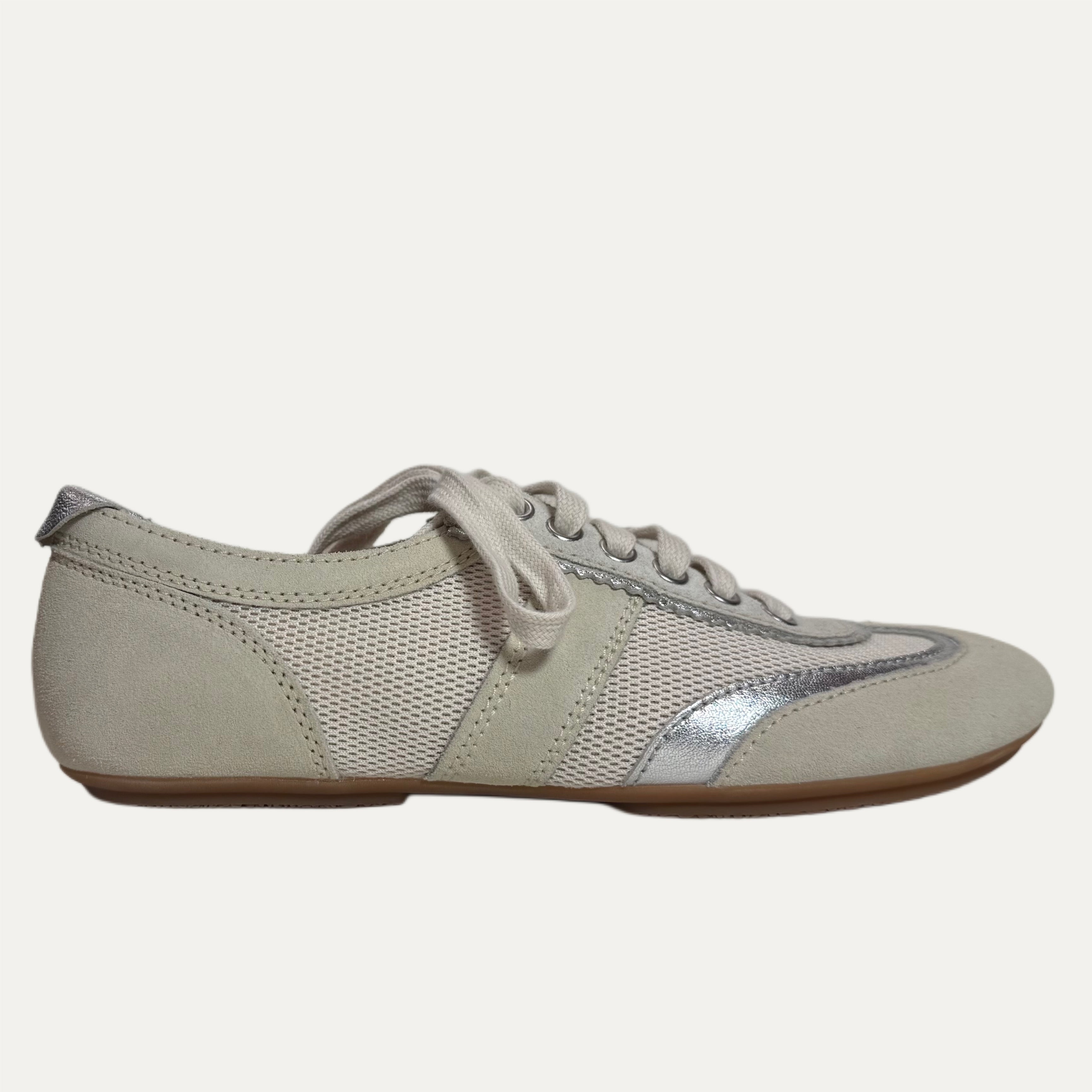 Women's Dansko Milana Sneaker - Vanilla Suede