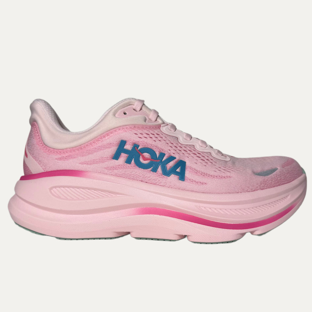 Women's HOKA Bondi 9 Athletic Shoe - Rose Tea / Petal