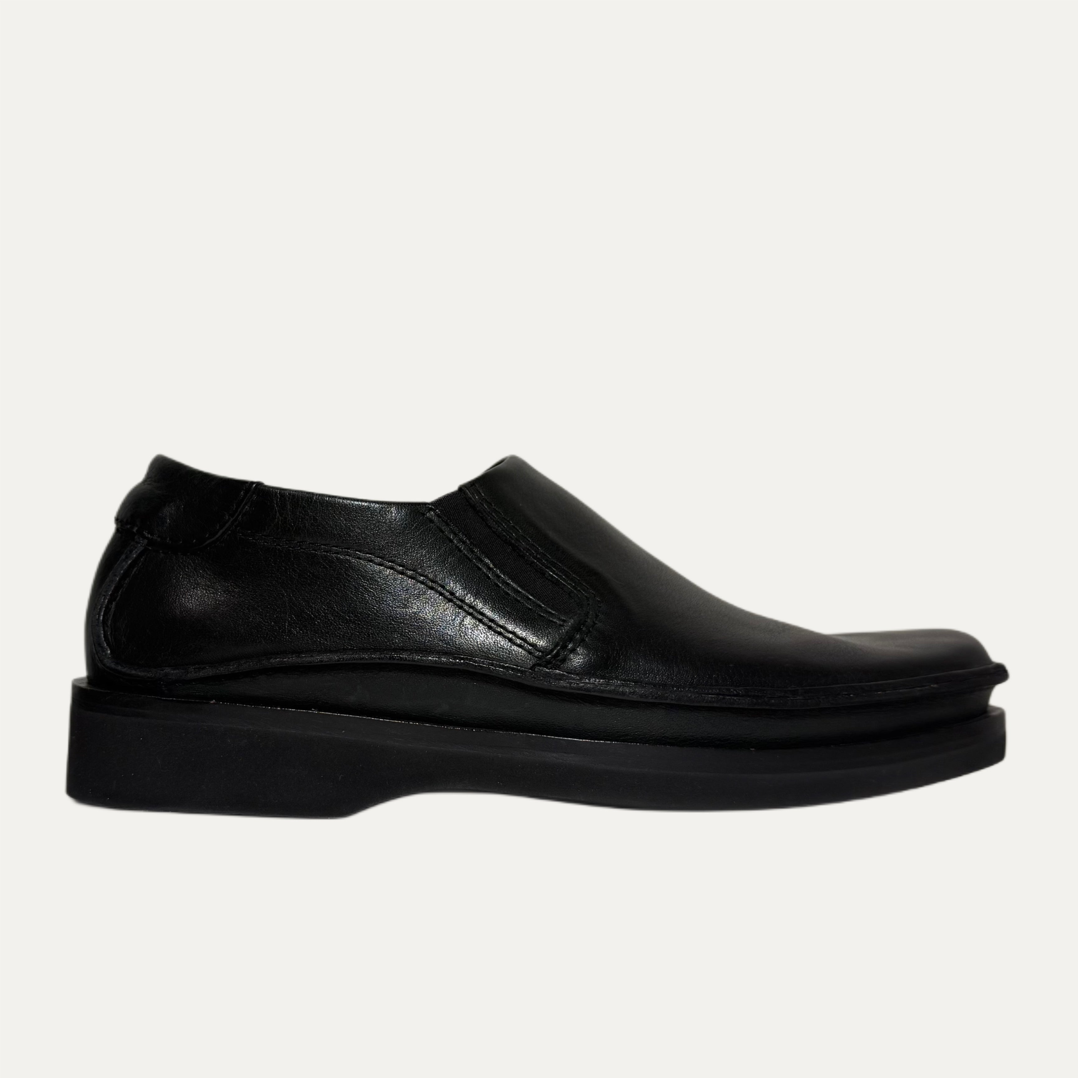 Men's 1803 Clatsop Slip-On - Black Leather
