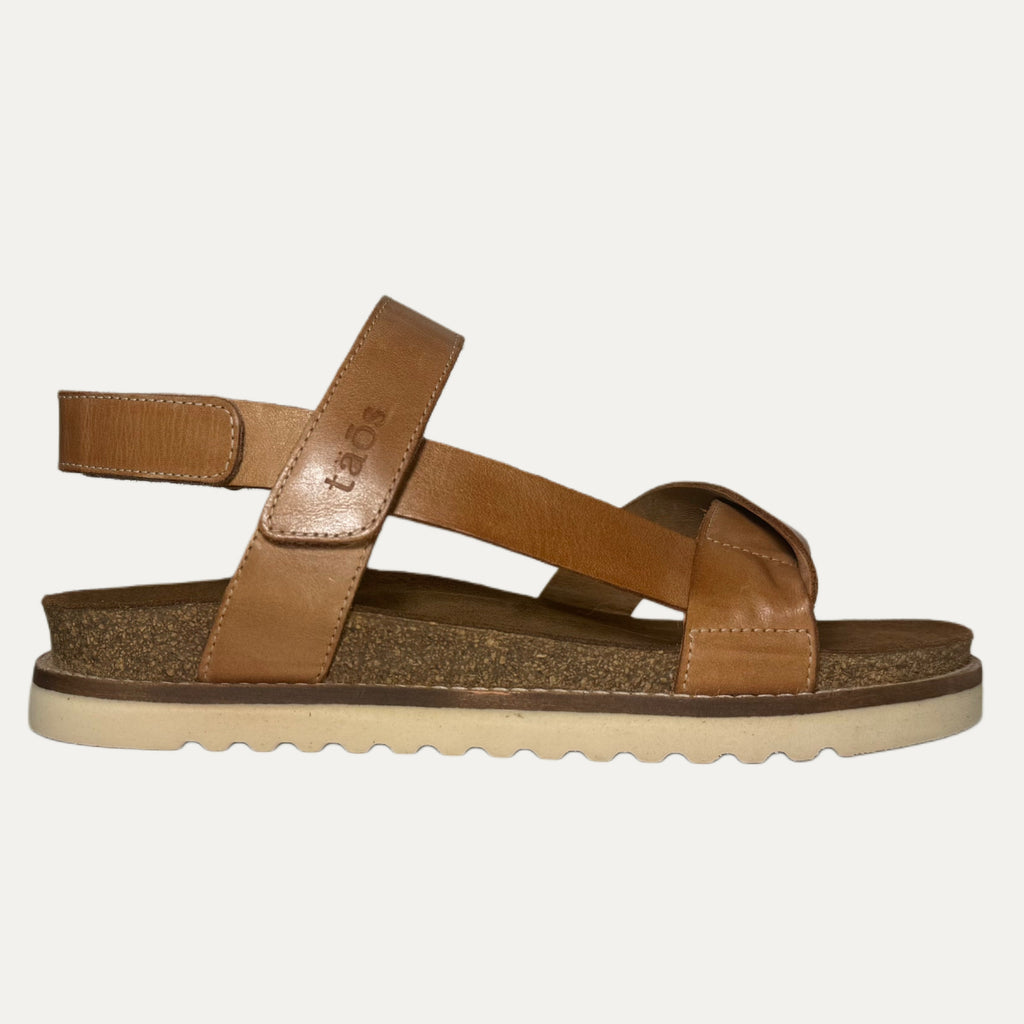 Women's Taos Sideways Leather Strap Sandal