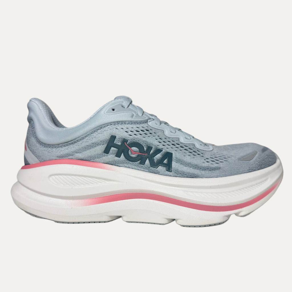 Women's HOKA Bondi 9 Athletic Shoe - Mineral Blue / Washed Blue