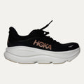 Women's HOKA Bondi 9 Athletic Shoe - Black / Rose Gold