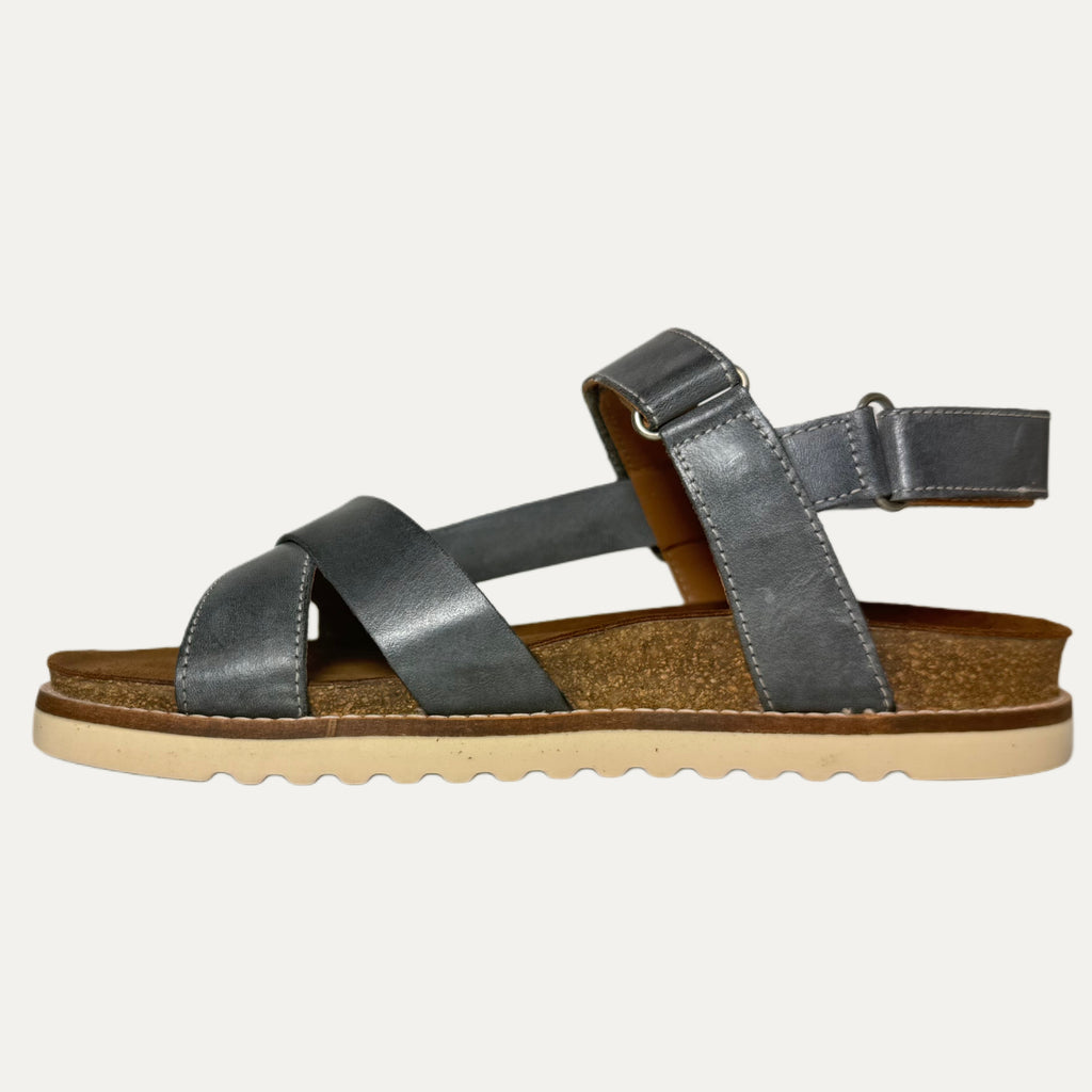 Women's Taos Sideways Leather Strap Sandal