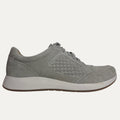 Gray sneaker on a white background