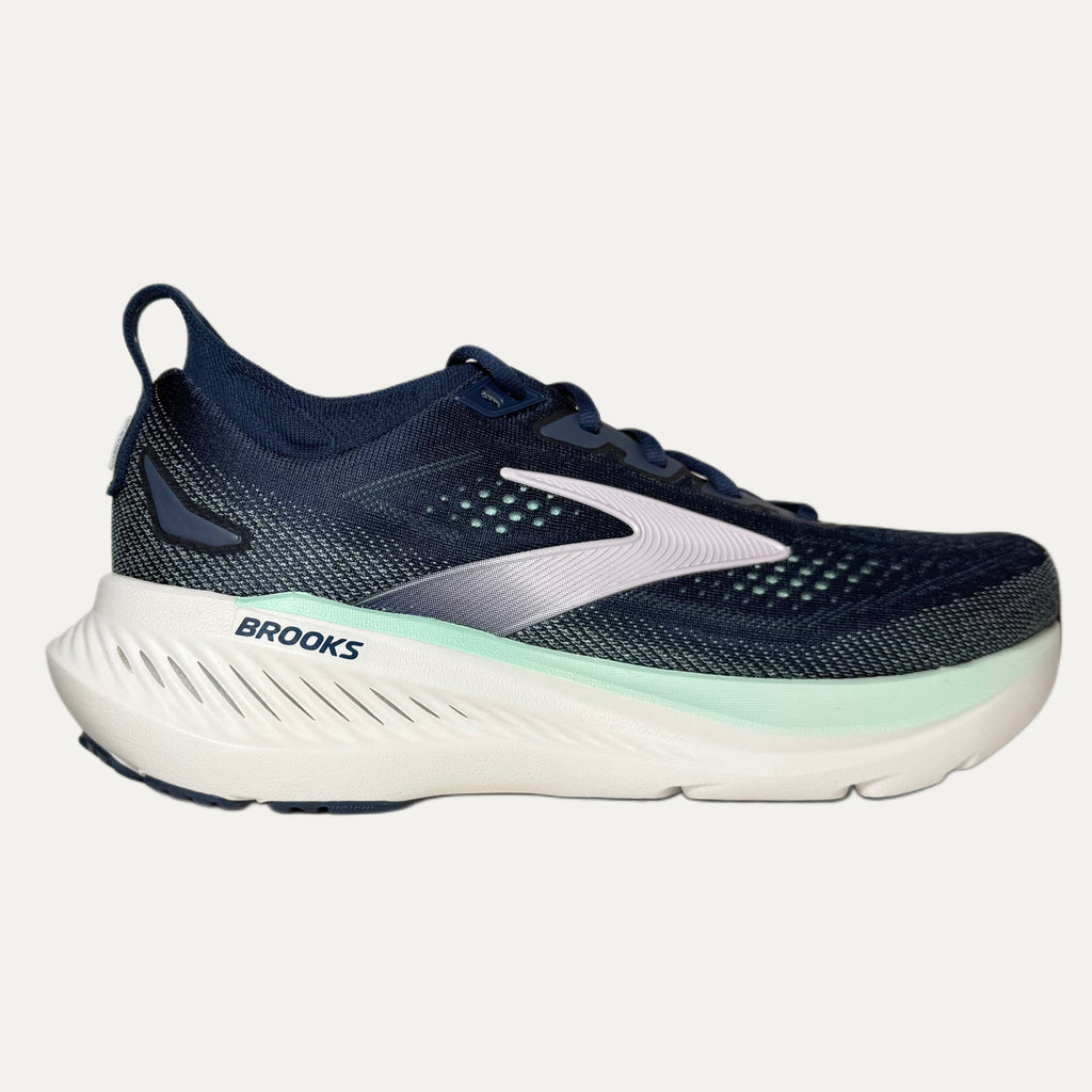 Women's Brooks Glycerin 23 Road Running Athletic Shoe - Spellbound / Yucca / Pink