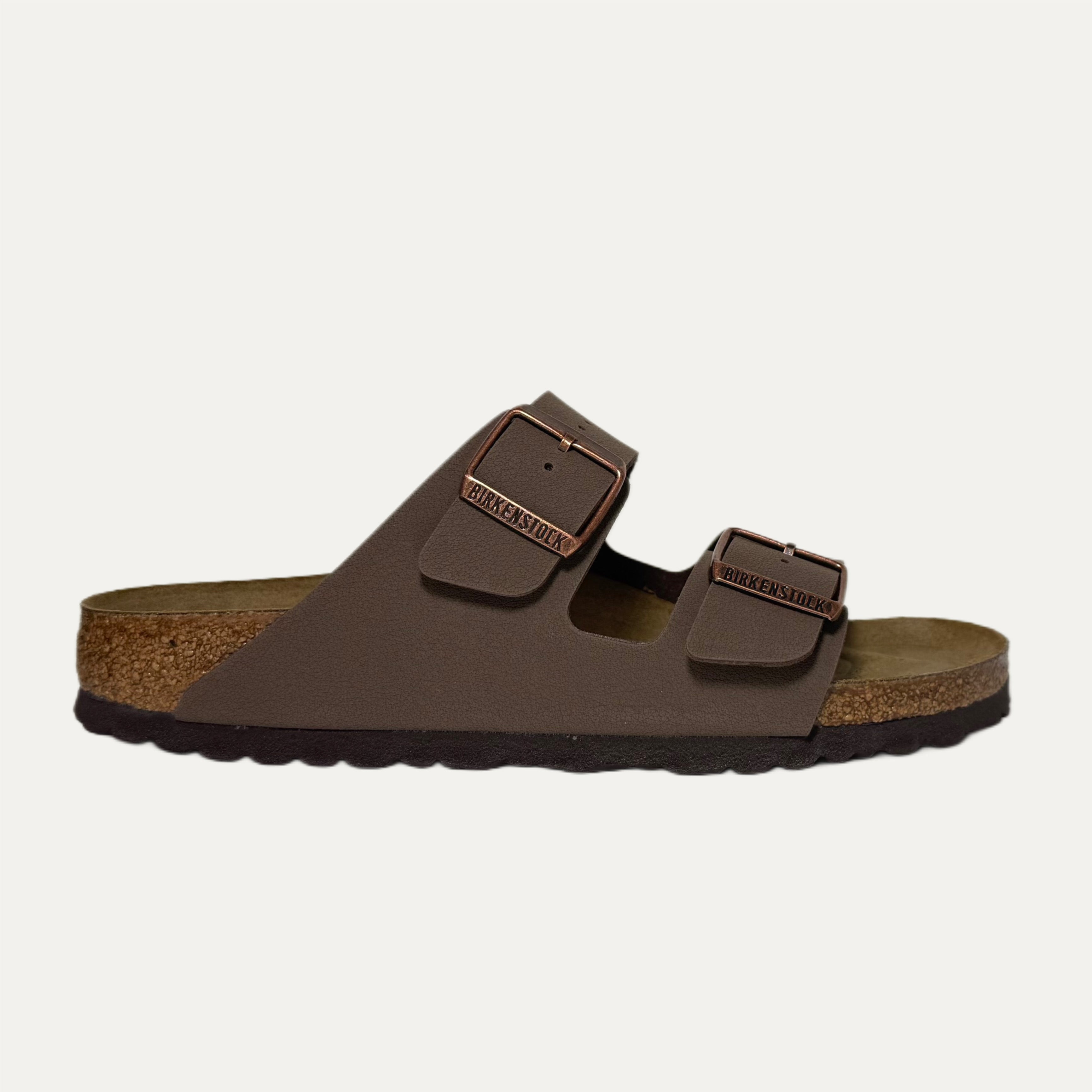 Birkenstock Arizona Slide Birko-Flor Sandal - Mocha