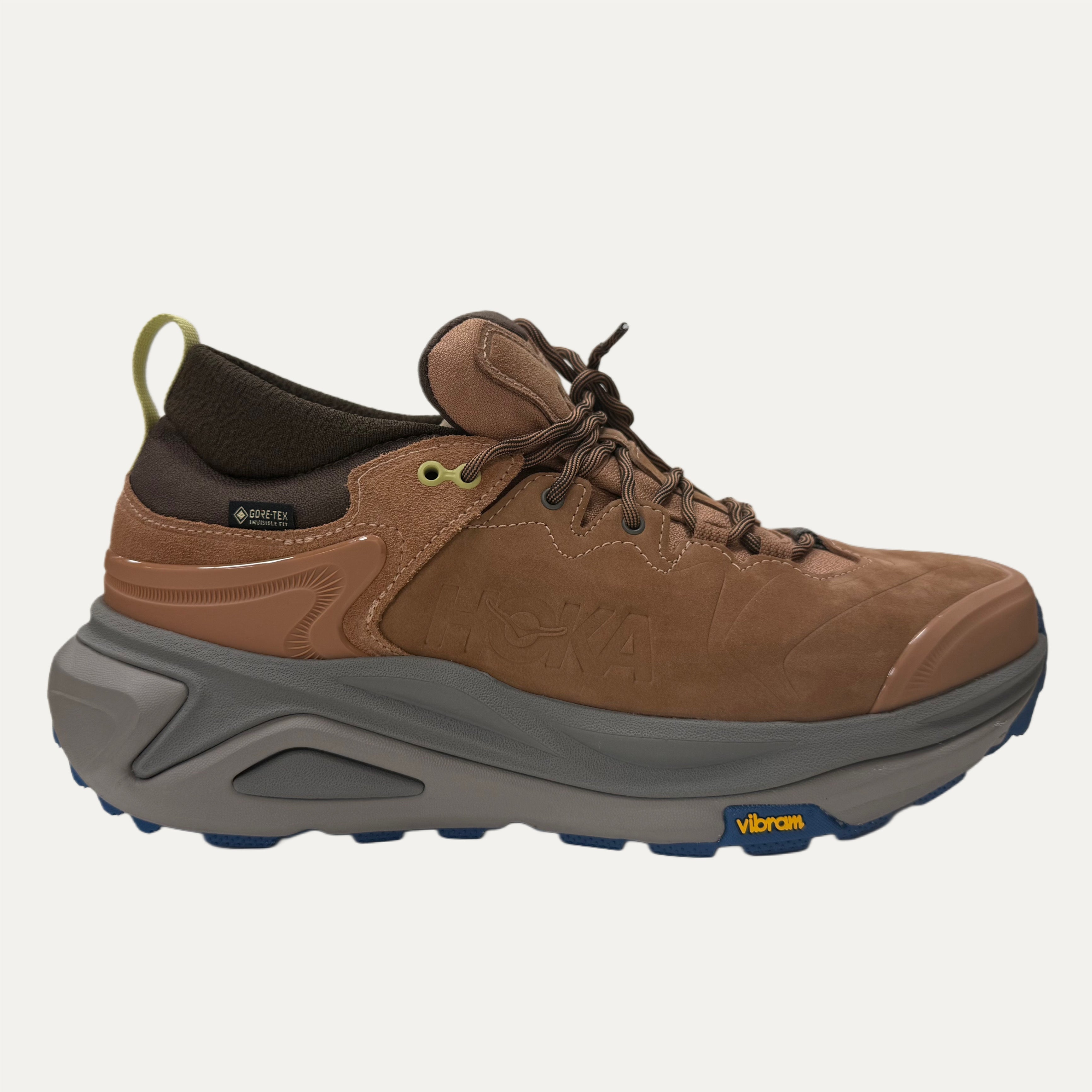 Men's HOKA Kaha 3 Low GTX Hiking Boot - Maple / Gravel