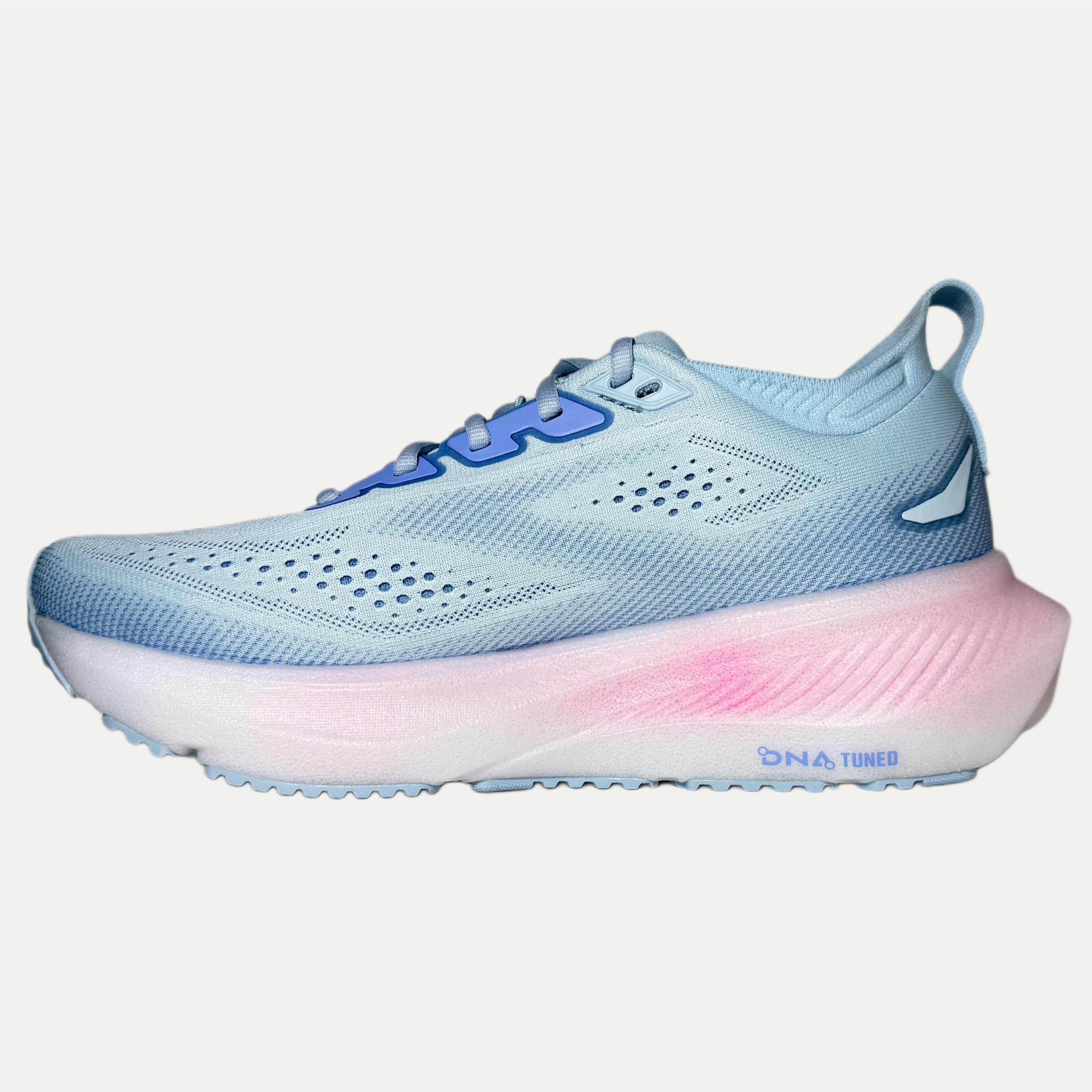 Women's Brooks Glycerin 23 Road Running Athletic Shoe - Skyway / Blazing Bell / Pink