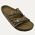 Birkenstock Granada Nubuck Leather Sandal - Sandcastle