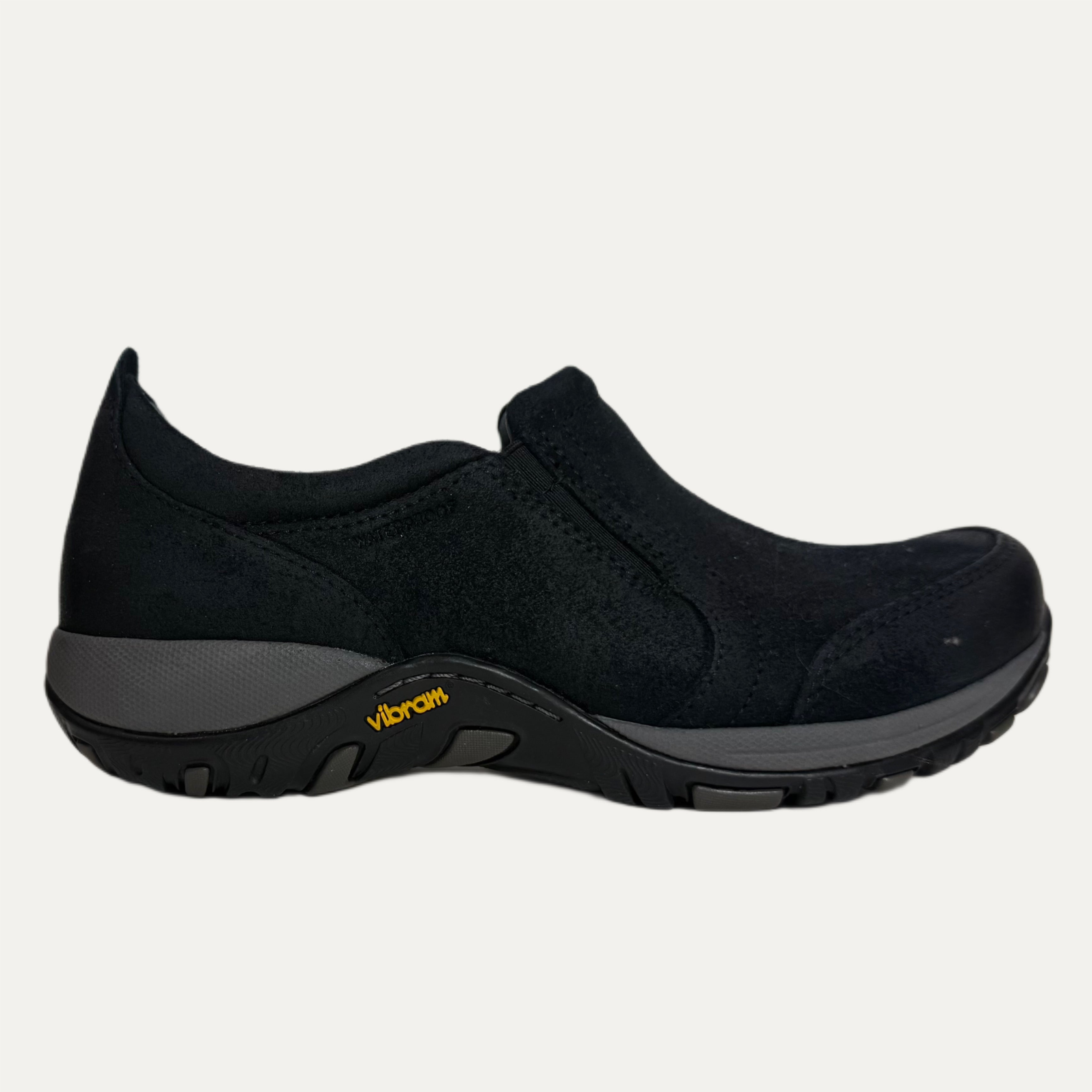 Women's Dansko Pippy Slip-On Sneaker - Black Waterproof