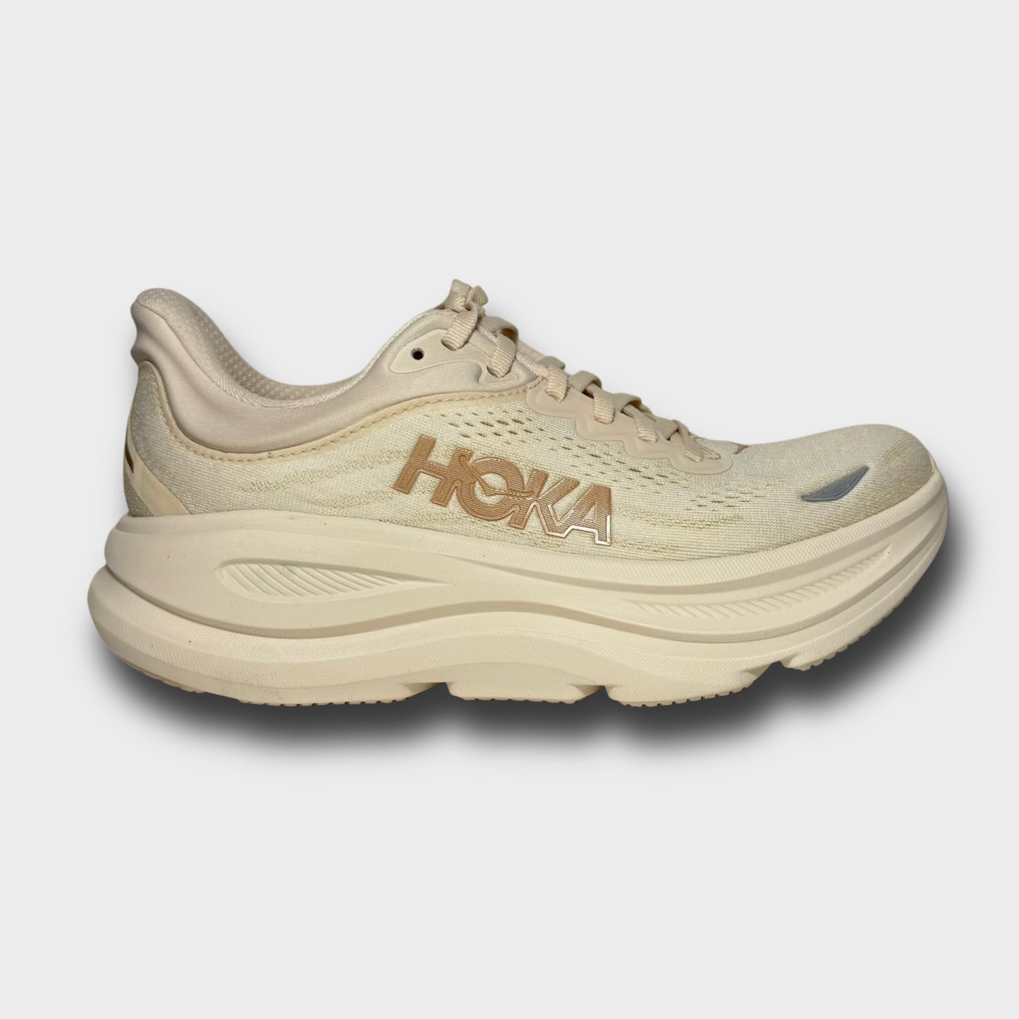 Women's HOKA Bondi 9 Athletic Shoe - Vanilla / Birch