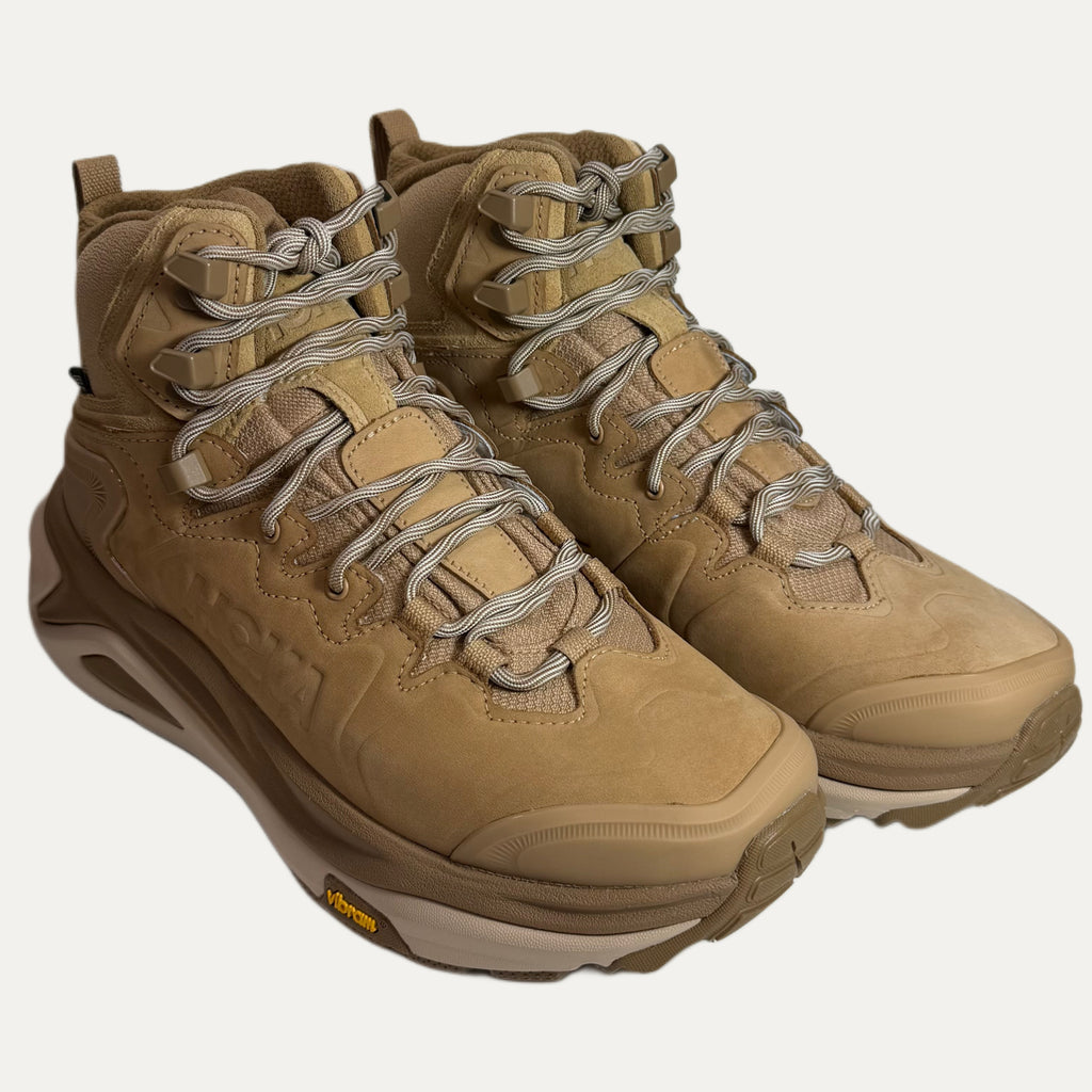 Women's HOKA Kaha 3 GTX Hiking Boot - Granola / Bark