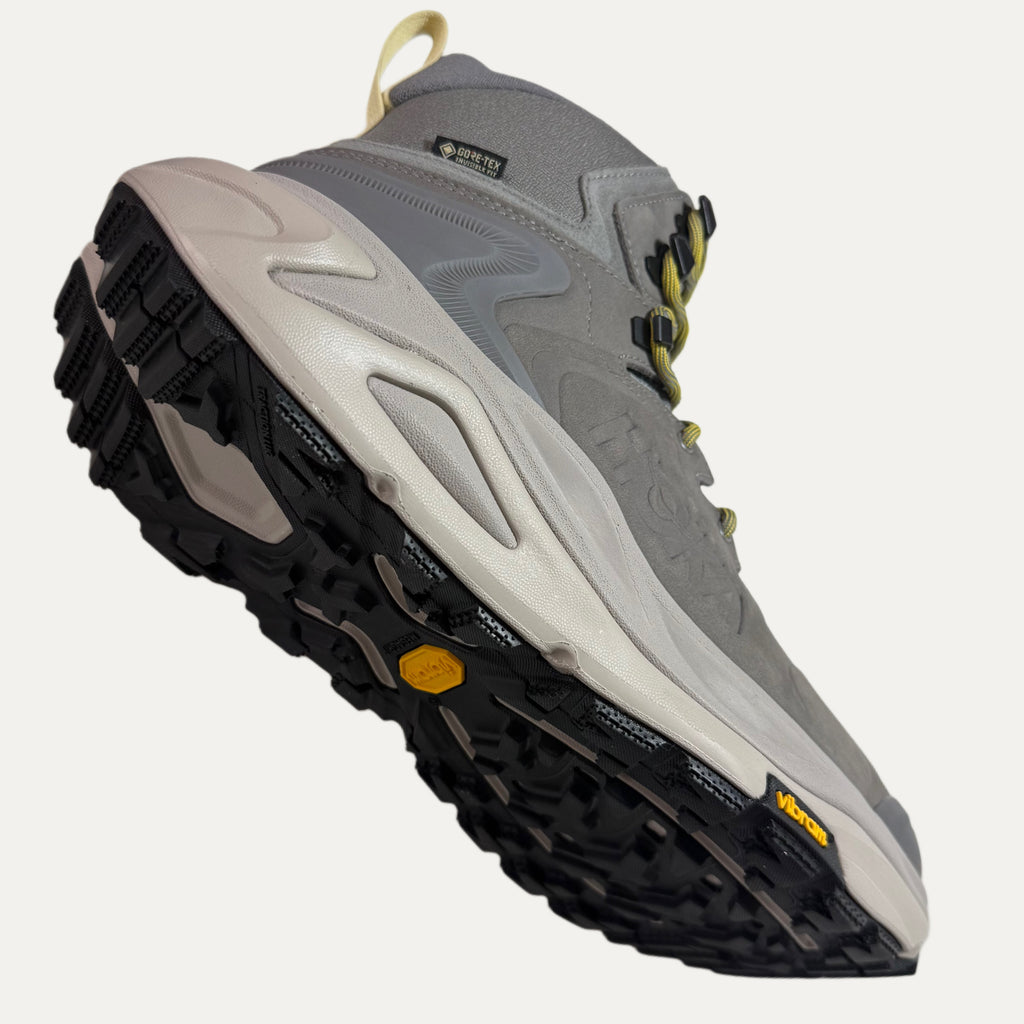 Men's HOKA Kaha 3 GTX Hiking Boot - Gravel / Cement