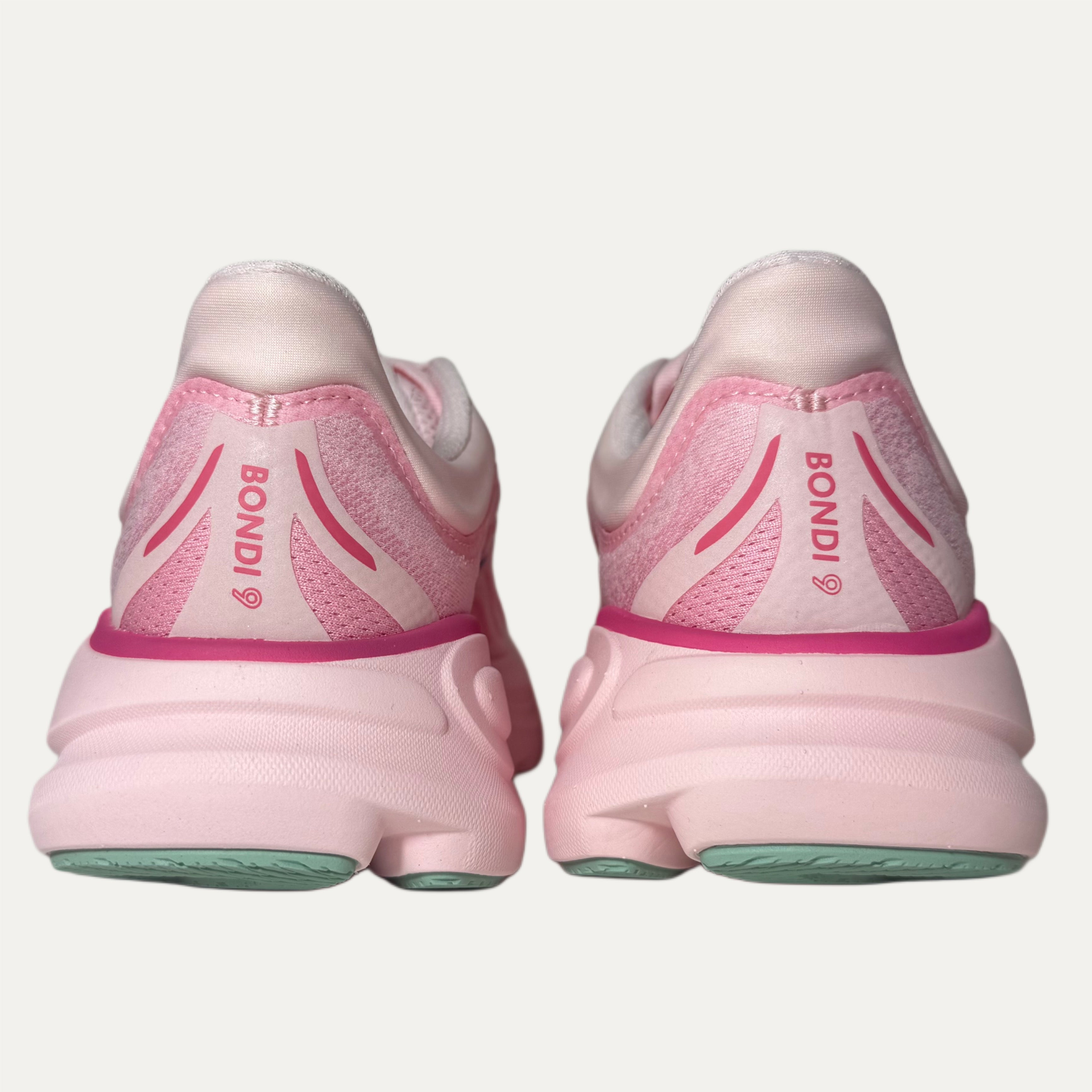 Women's HOKA Bondi 9 Athletic Shoe - Rose Tea / Petal