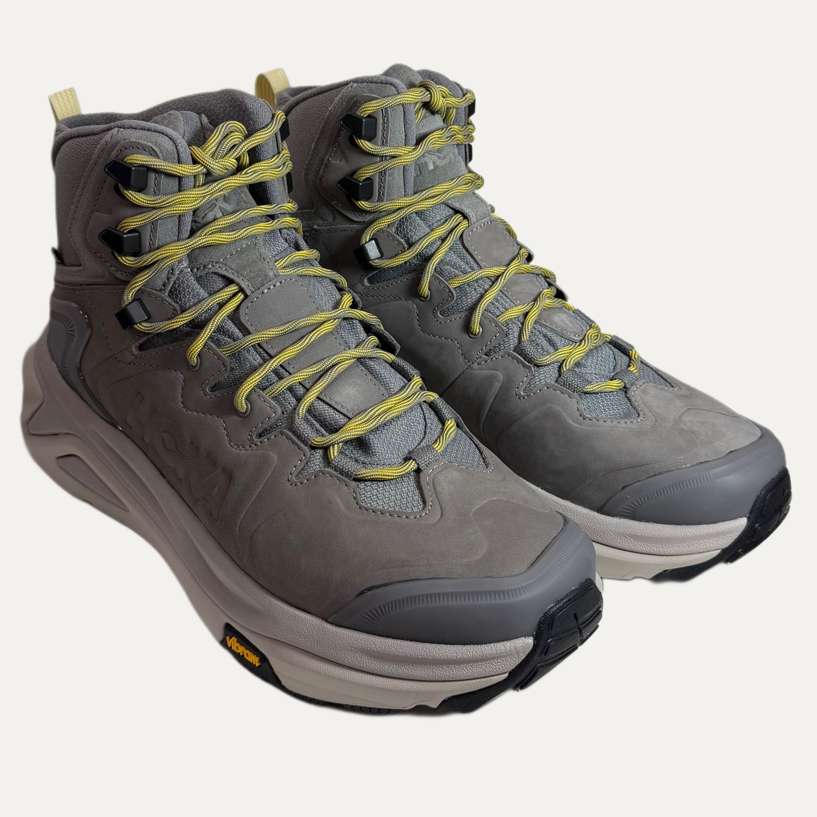 Men's HOKA Kaha 3 GTX Hiking Boot - Gravel / Cement