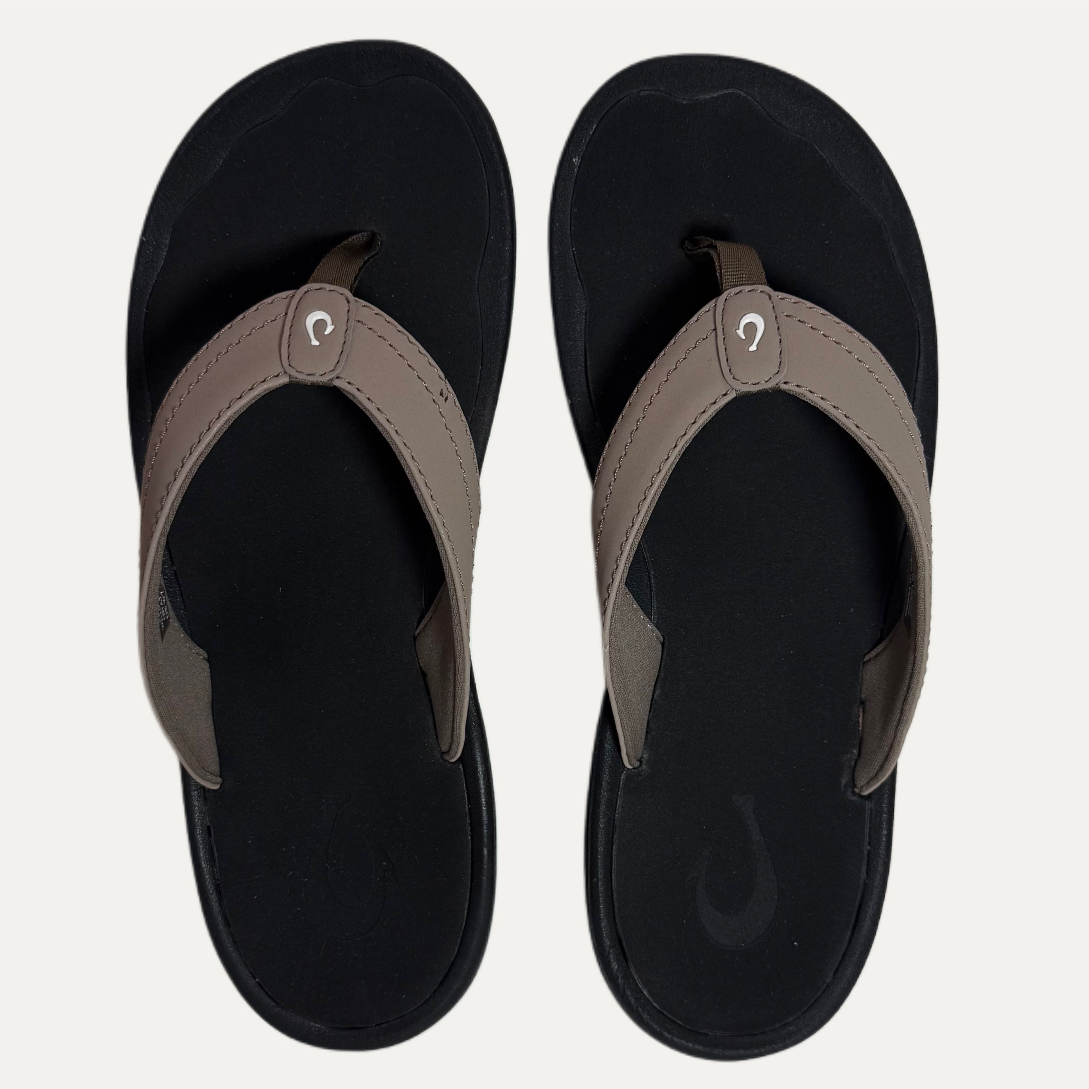 Women’s Olukai Ohana Flip Flop Sandal - Warm Taupe / Black