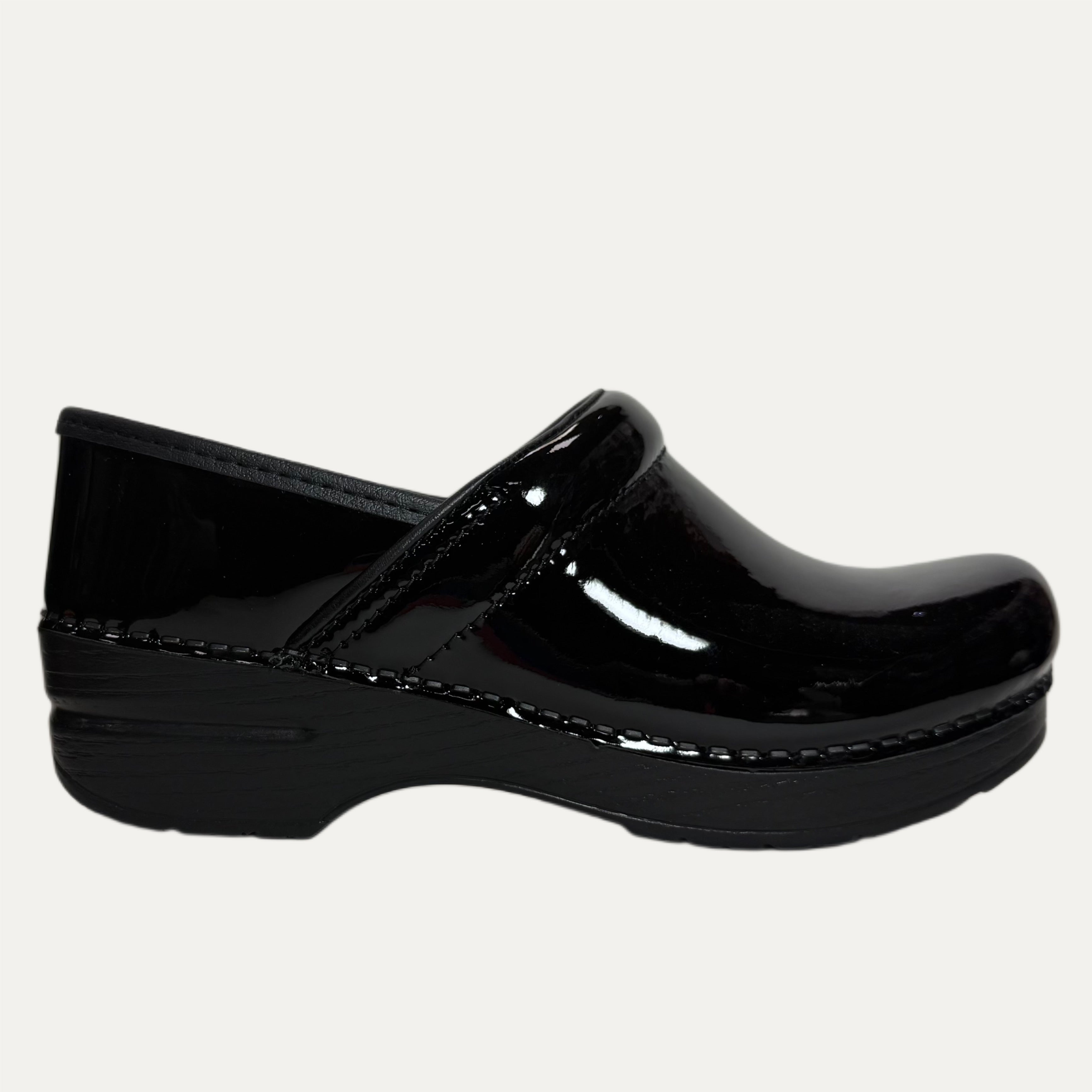 Women's Dansko Professional Clog - Black Patent