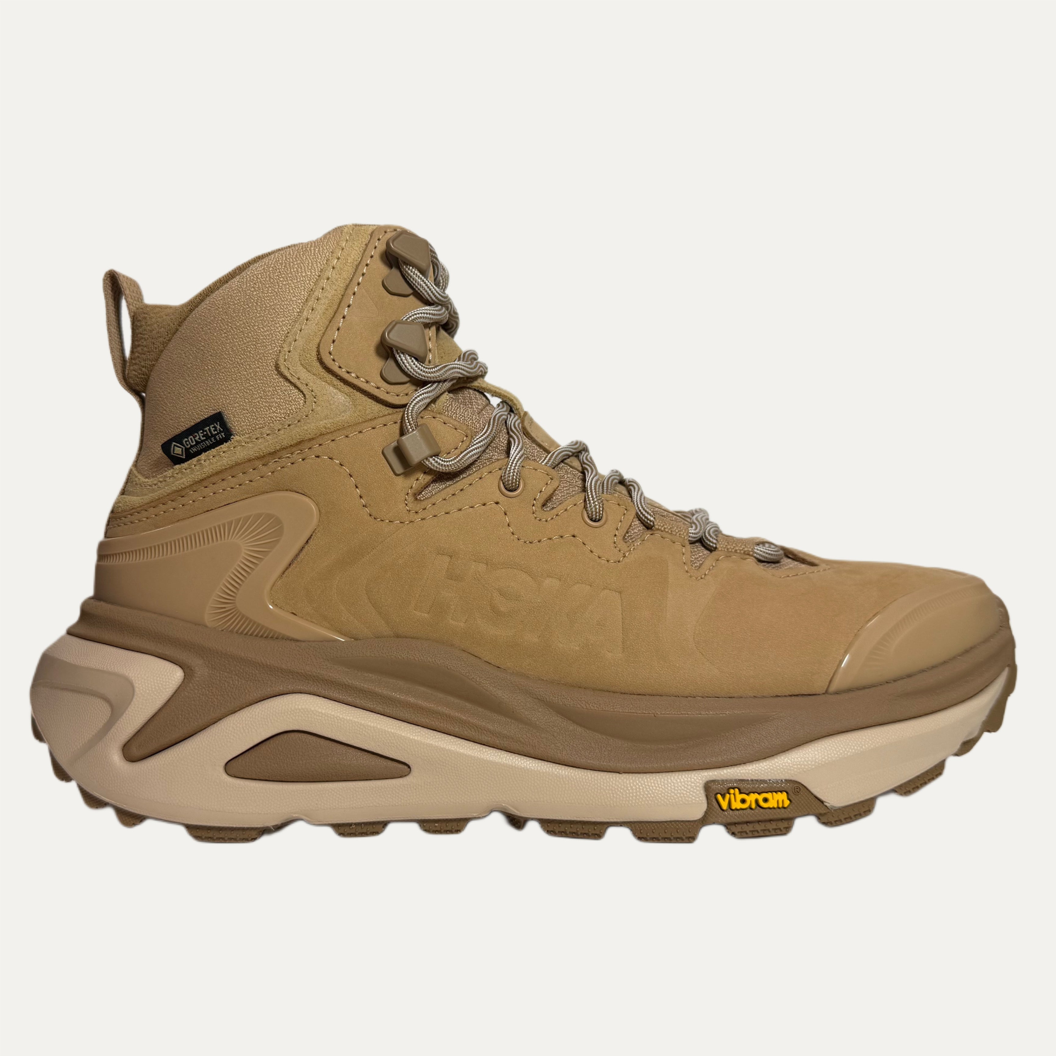 Women's HOKA Kaha 3 GTX Hiking Boot - Granola / Bark