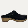 Women's Dansko Berry Clog - Black Burnished Nubuck