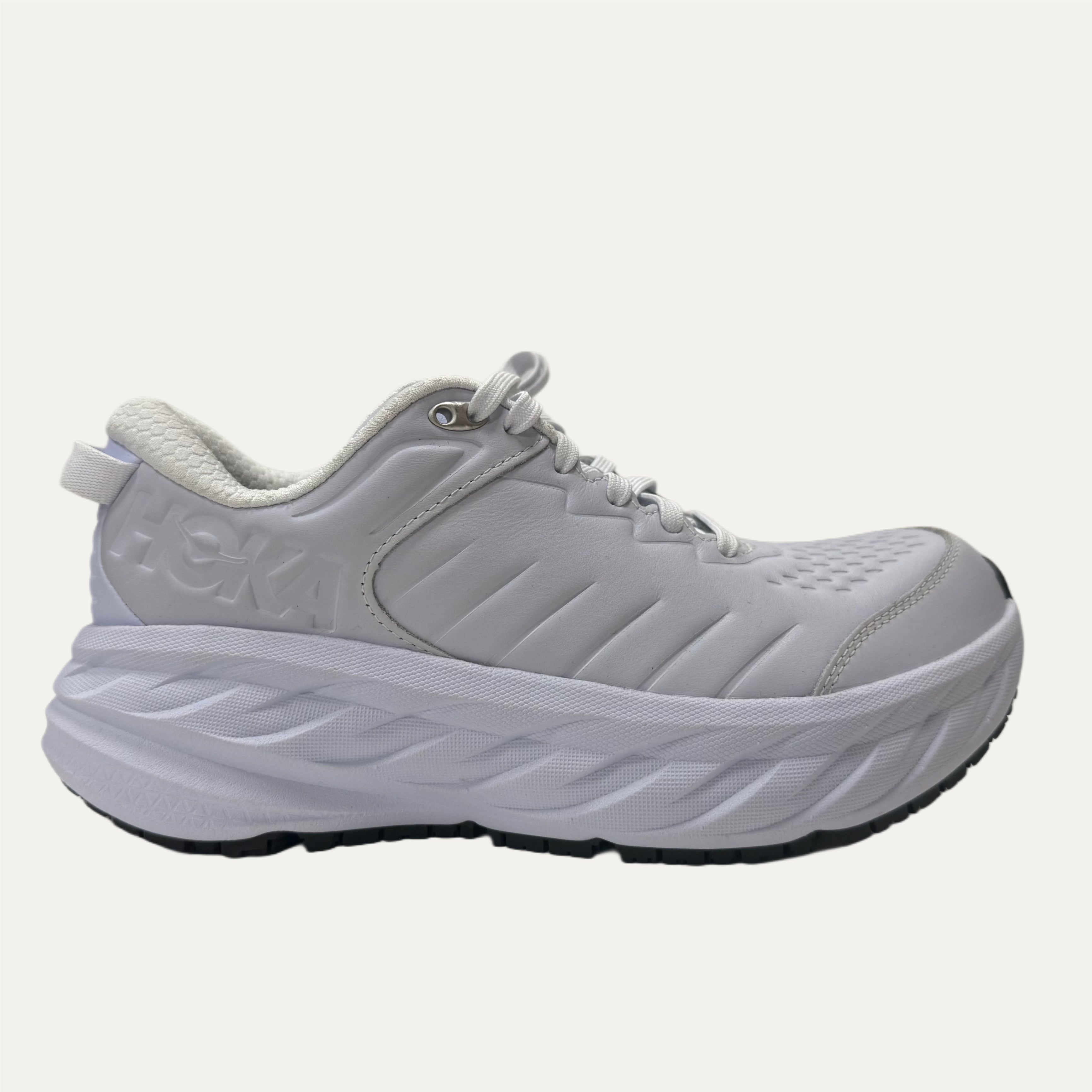 Women's HOKA Bondi SR Athletic Shoe - White / White