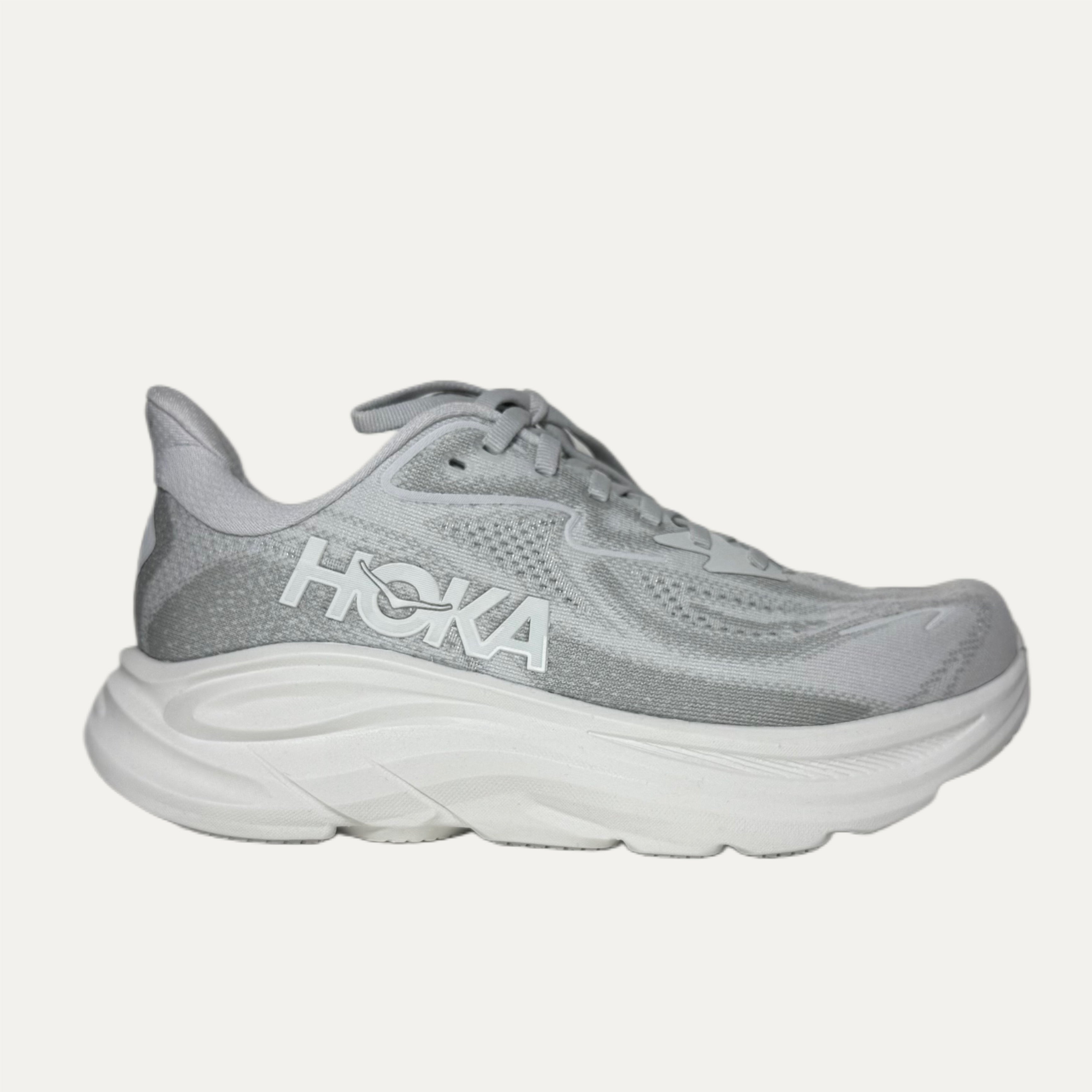 Women's HOKA Clifton 10 Athletic Shoe - Cosmic Grey / Stardust