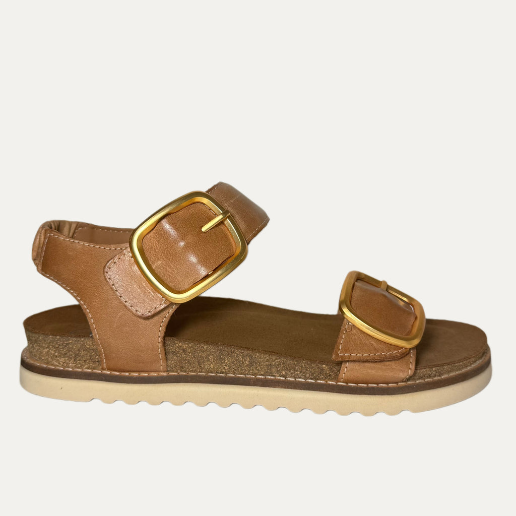 Women's Taos On The Double Leather Strap Buckle Sandal
