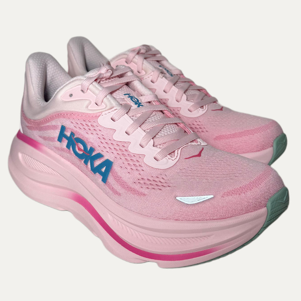 Women's HOKA Bondi 9 Athletic Shoe - Rose Tea / Petal