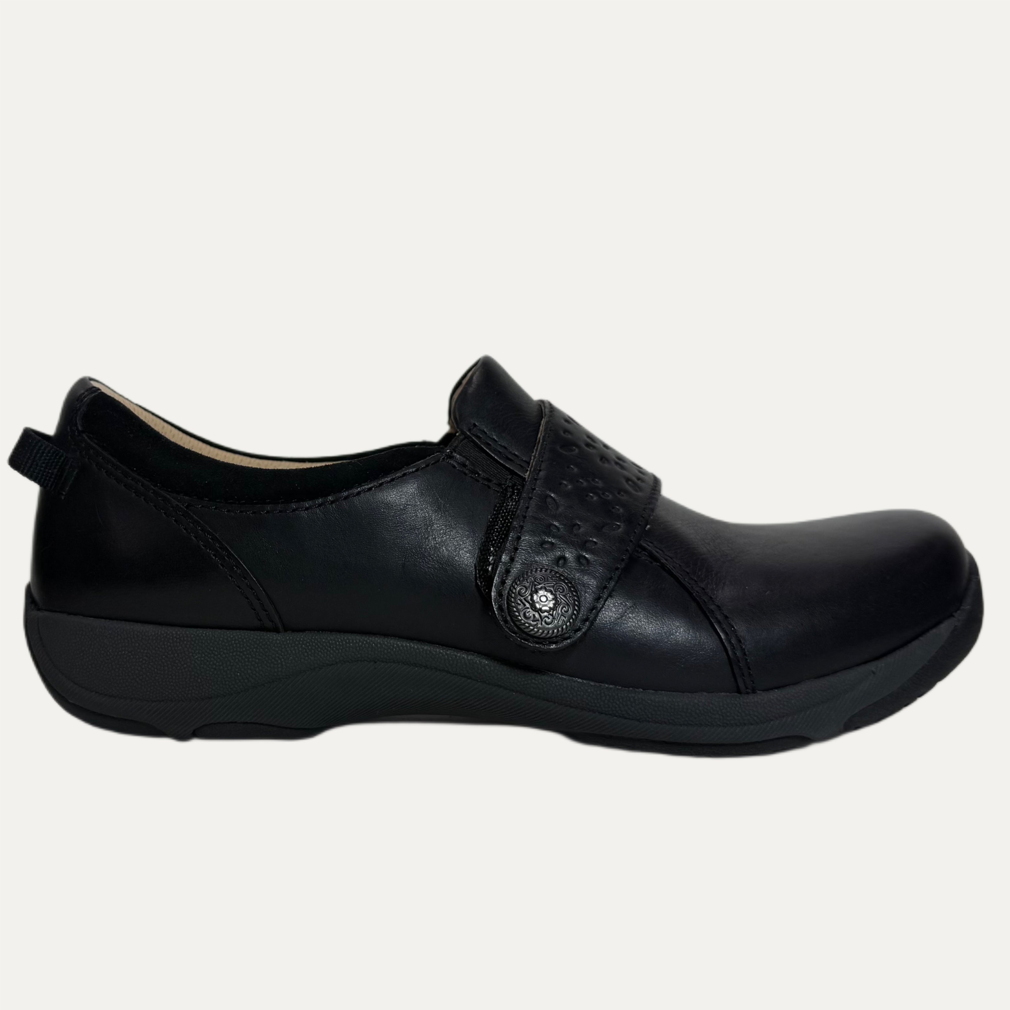 Women's Dansko Sallie Sneaker - Black Waxy Burnished