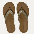 Women’s Olukai Ho'opio Hui Flip Flop Sandal - Bubbly / Sahara