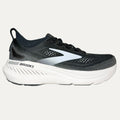 Men's Brooks Glycerin GTS 23 Road Running Athletic Shoe - Black / Grey / White