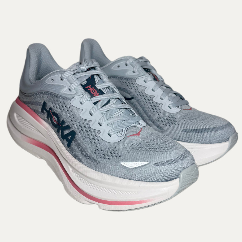 Women's HOKA Bondi 9 Athletic Shoe - Mineral Blue / Washed Blue