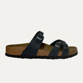 Birkenstock Franca Leather Sandal - Black